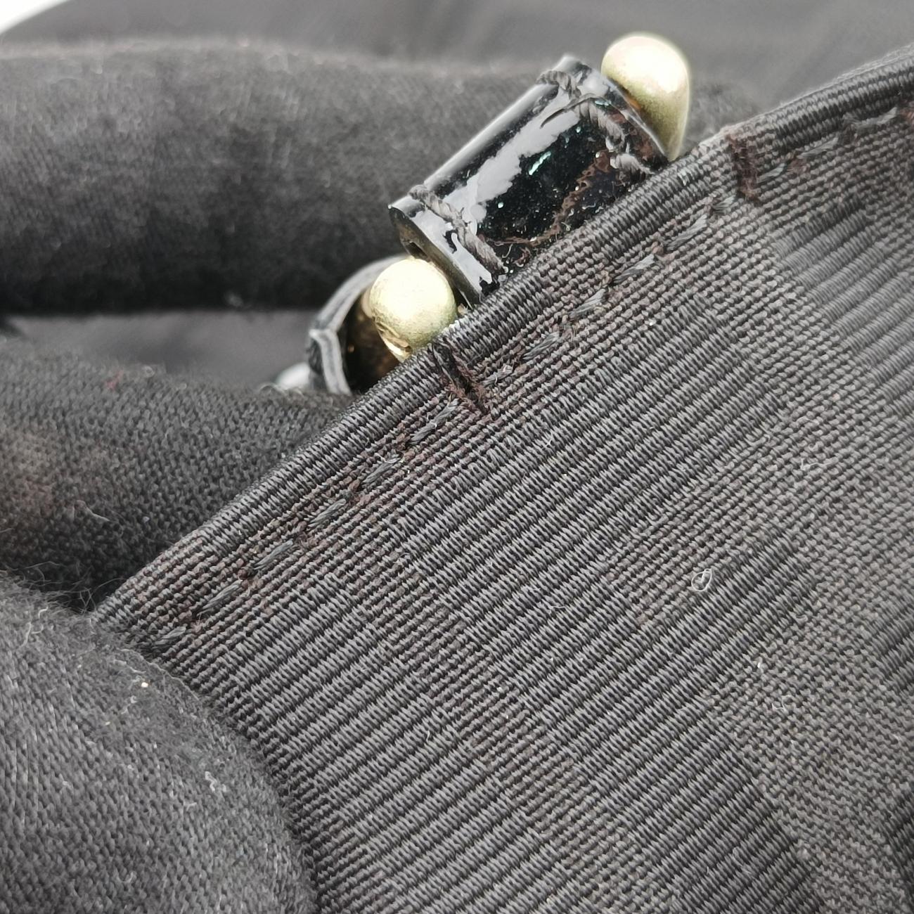 Secondhand Fendi Mia Black PVC coated canvas 8BR616 shoulderbag | stylenewstar