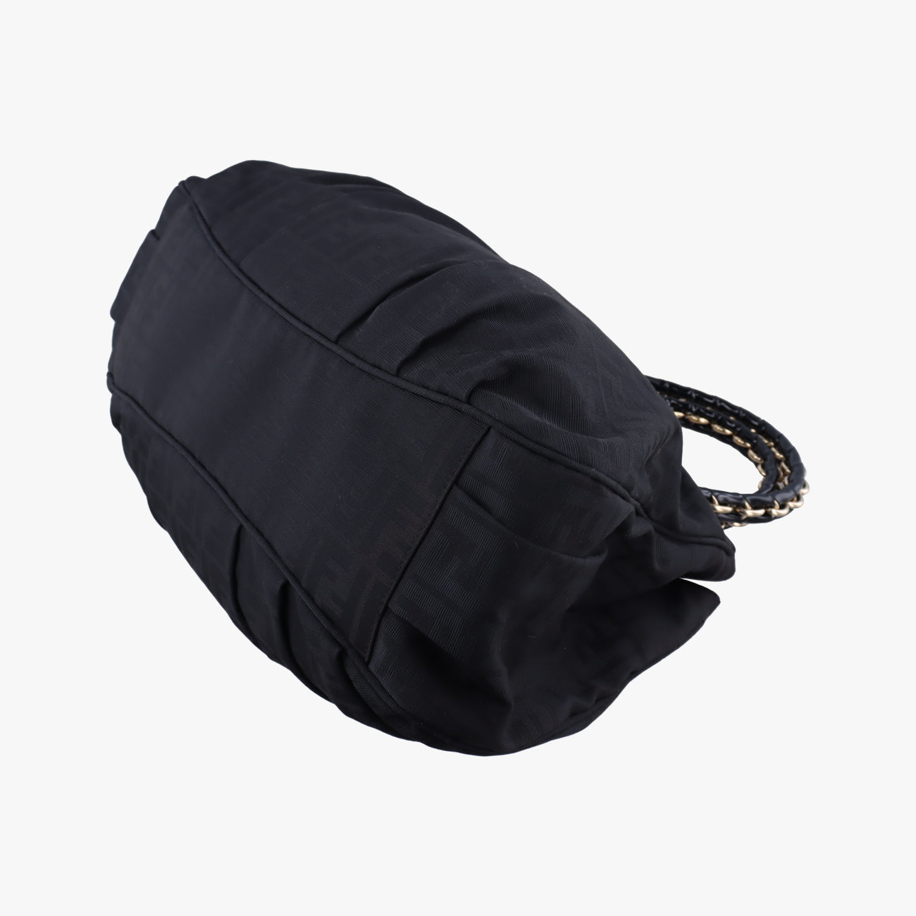 Secondhand Fendi Mia Black PVC coated canvas 8BR616 shoulderbag | stylenewstar