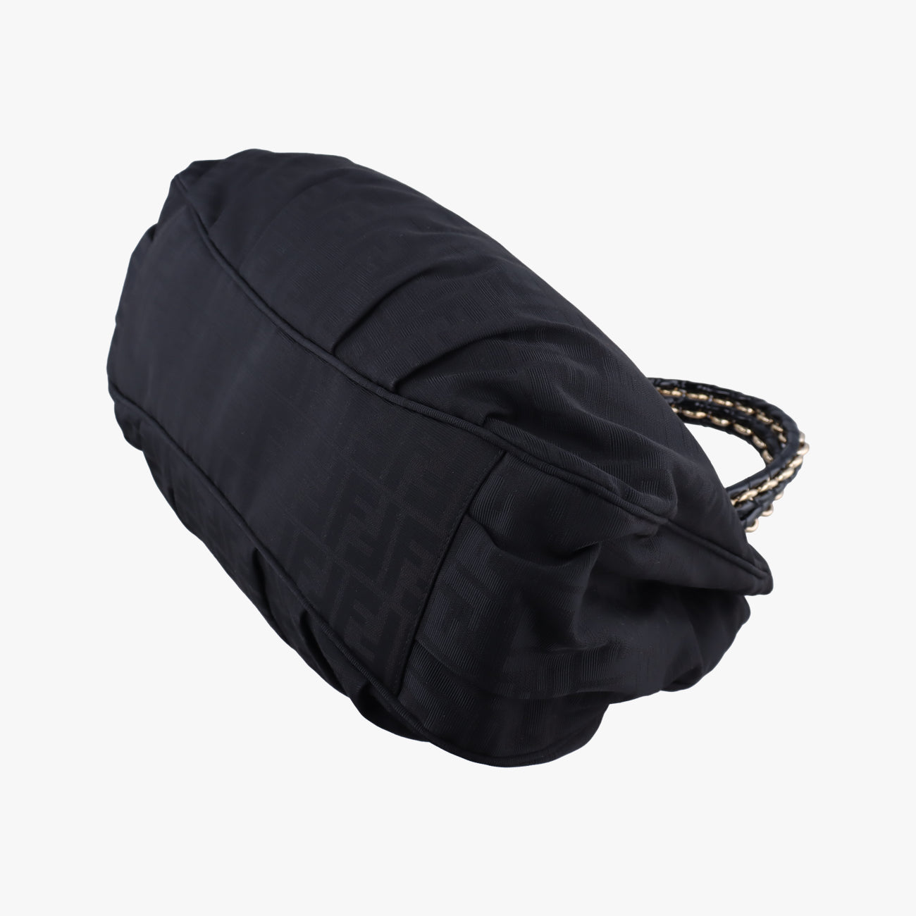 Secondhand Fendi Mia Black PVC coated canvas 8BR616 shoulderbag | stylenewstar