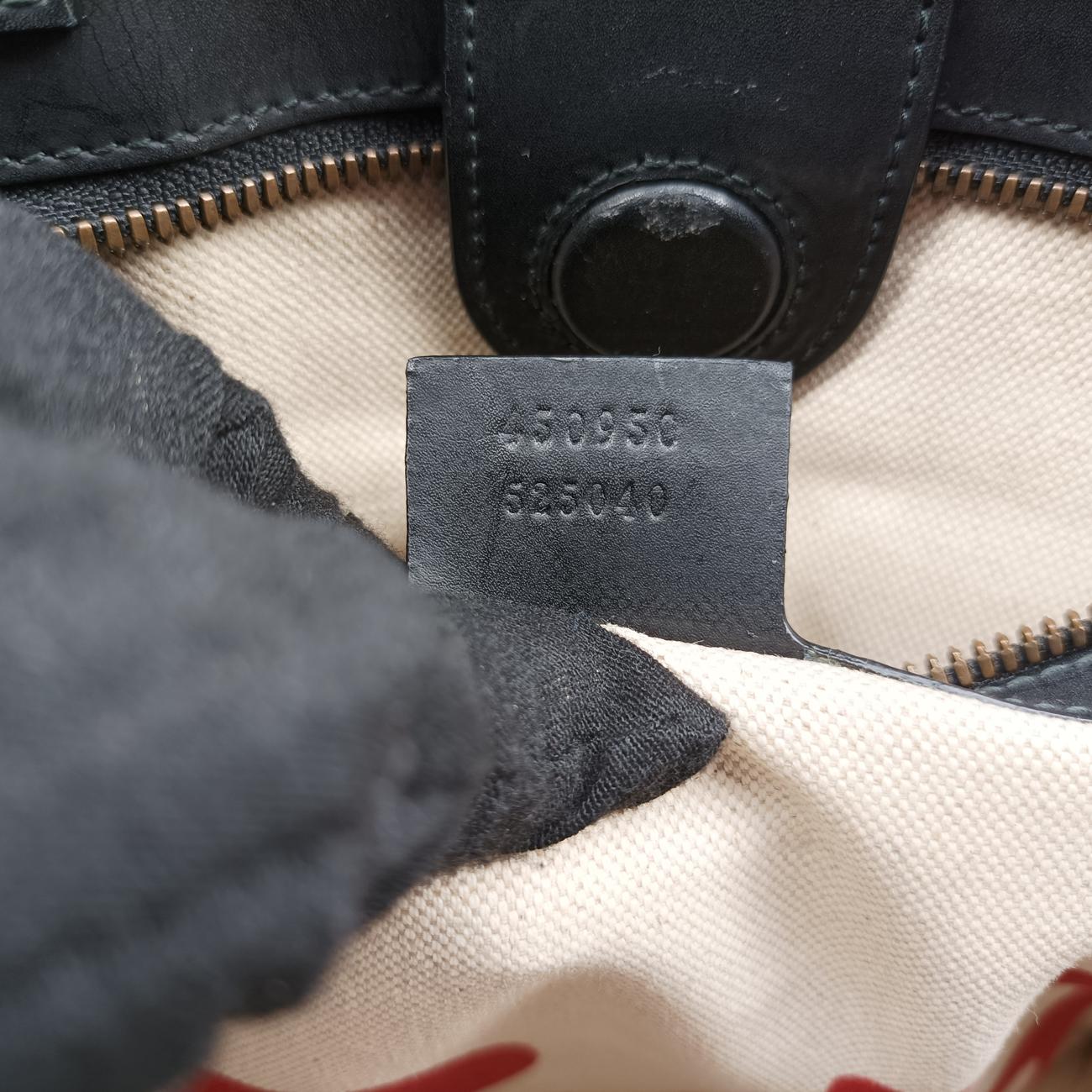 Pre-owned Gucci GG Supreme Bee Beige×Multicolour PVC coated canvas 450950 shoulderbag | stylenewstar