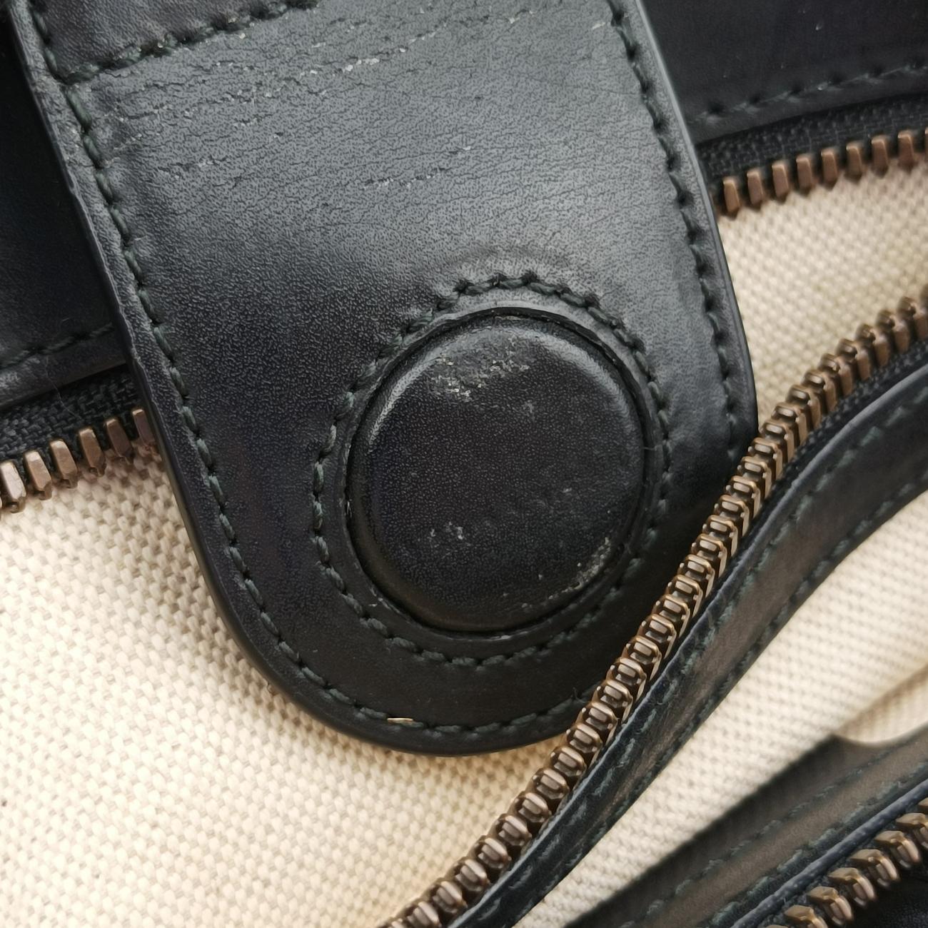 Pre-owned Gucci GG Supreme Bee Beige×Multicolour PVC coated canvas 450950 shoulderbag | stylenewstar