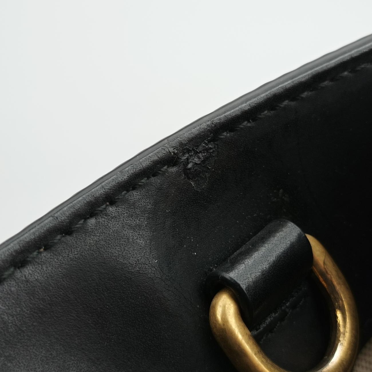 Pre-owned Gucci GG Supreme Bee Beige×Multicolour PVC coated canvas 450950 shoulderbag | stylenewstar