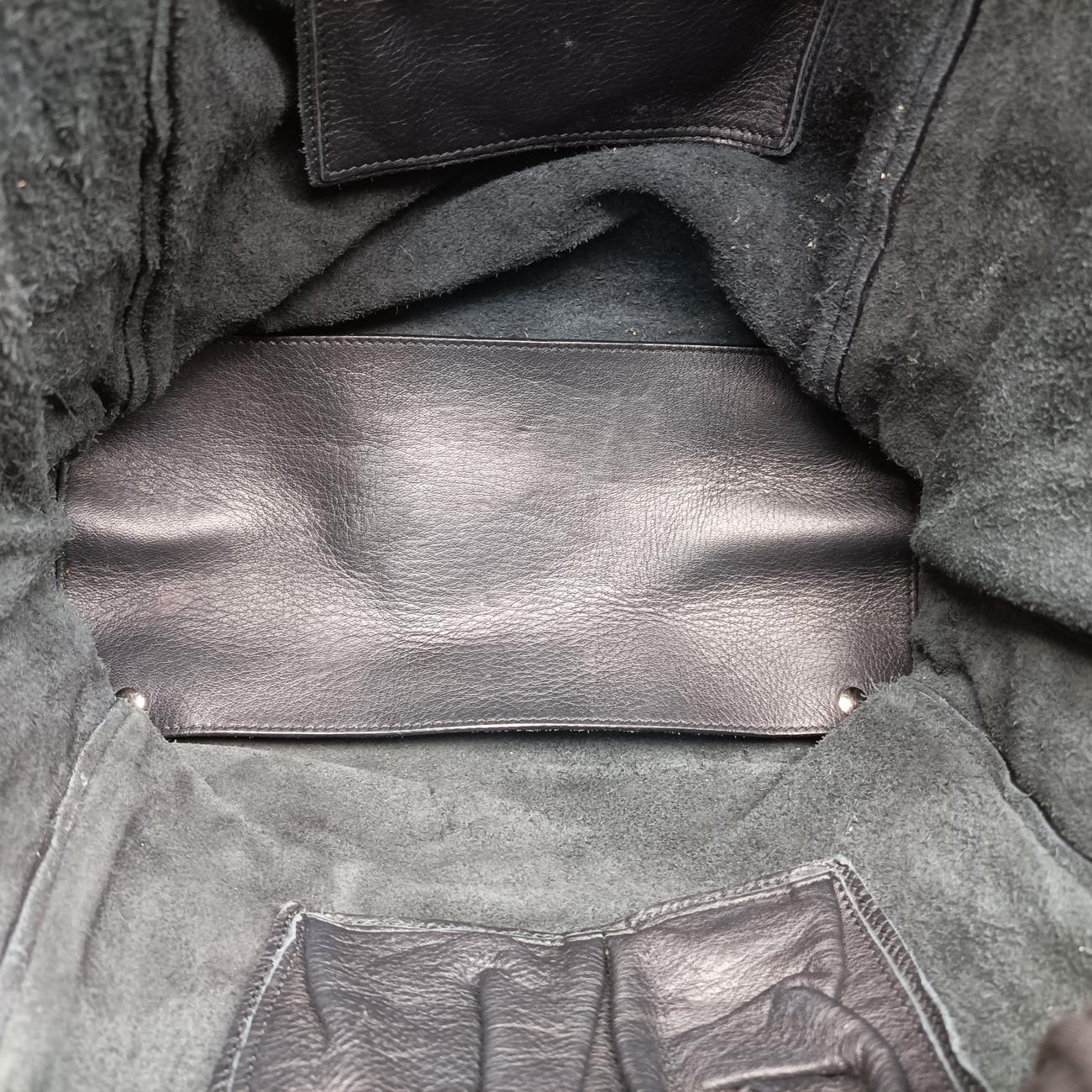 Pre-owned Balenciaga Paper A5 Tote Bag Black Lambskin  handbag | stylenewstar