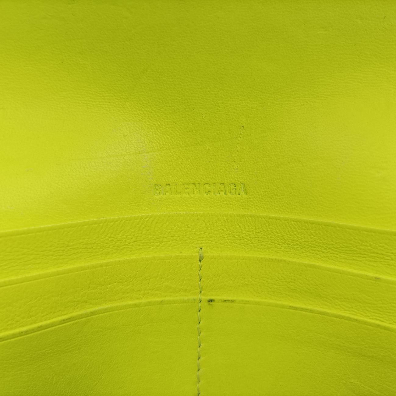 Vintage Balenciaga BB Gossip Green Leather  shoulderbag | stylenewstar