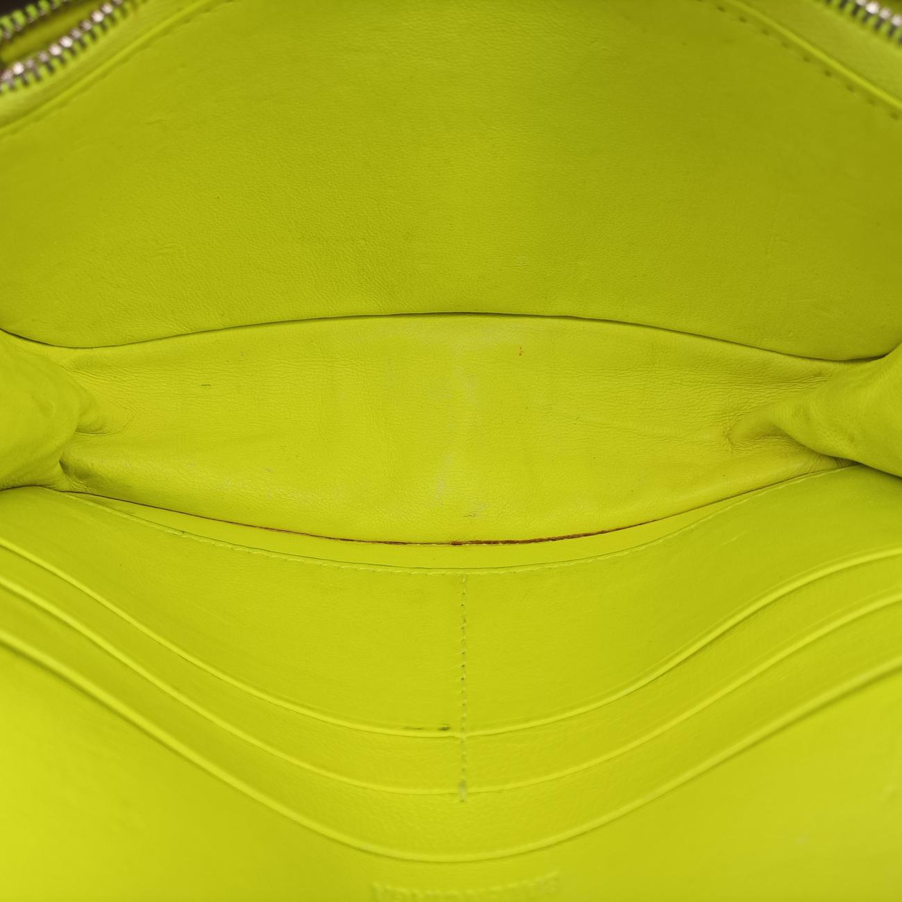 Vintage Balenciaga BB Gossip Green Leather  shoulderbag | stylenewstar