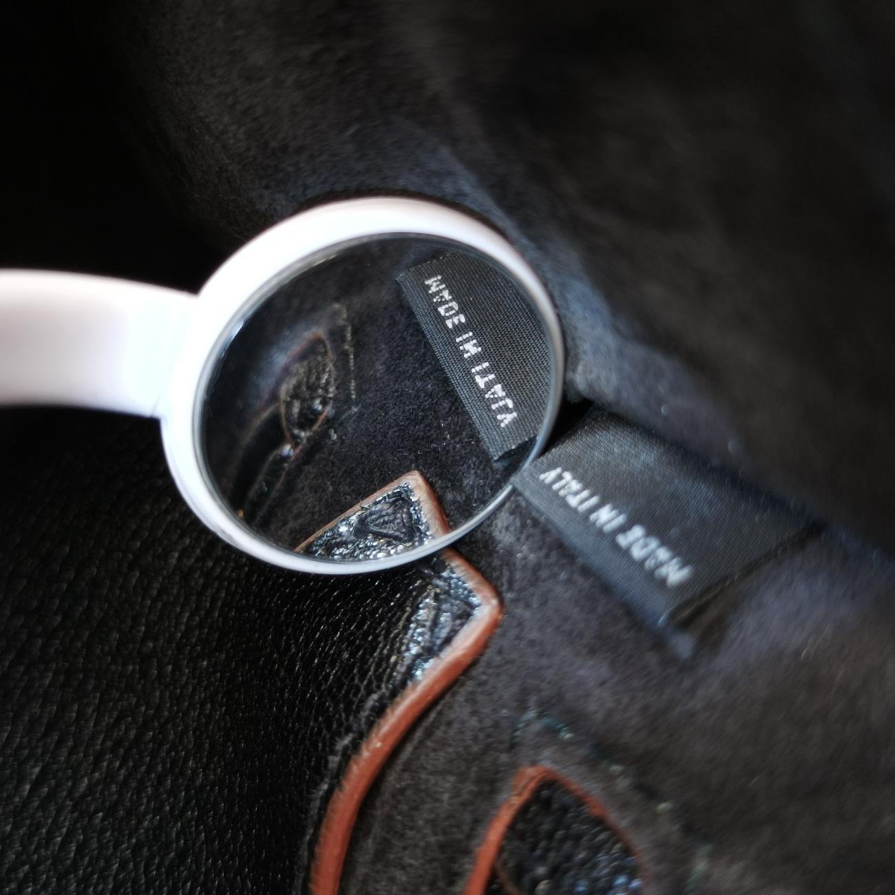 Vintage Miu Miu Miu Lady Black Leather  shoulderbag | stylenewstar