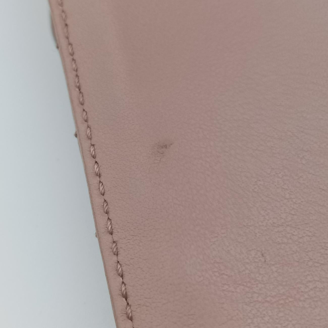 Pre-owned Prada Diagramme Pink Leather 1BD107 shoulderbag | stylenewstar