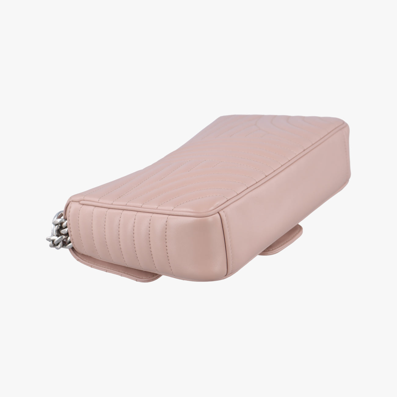 Pre-owned Prada Diagramme Pink Leather 1BD107 shoulderbag | stylenewstar