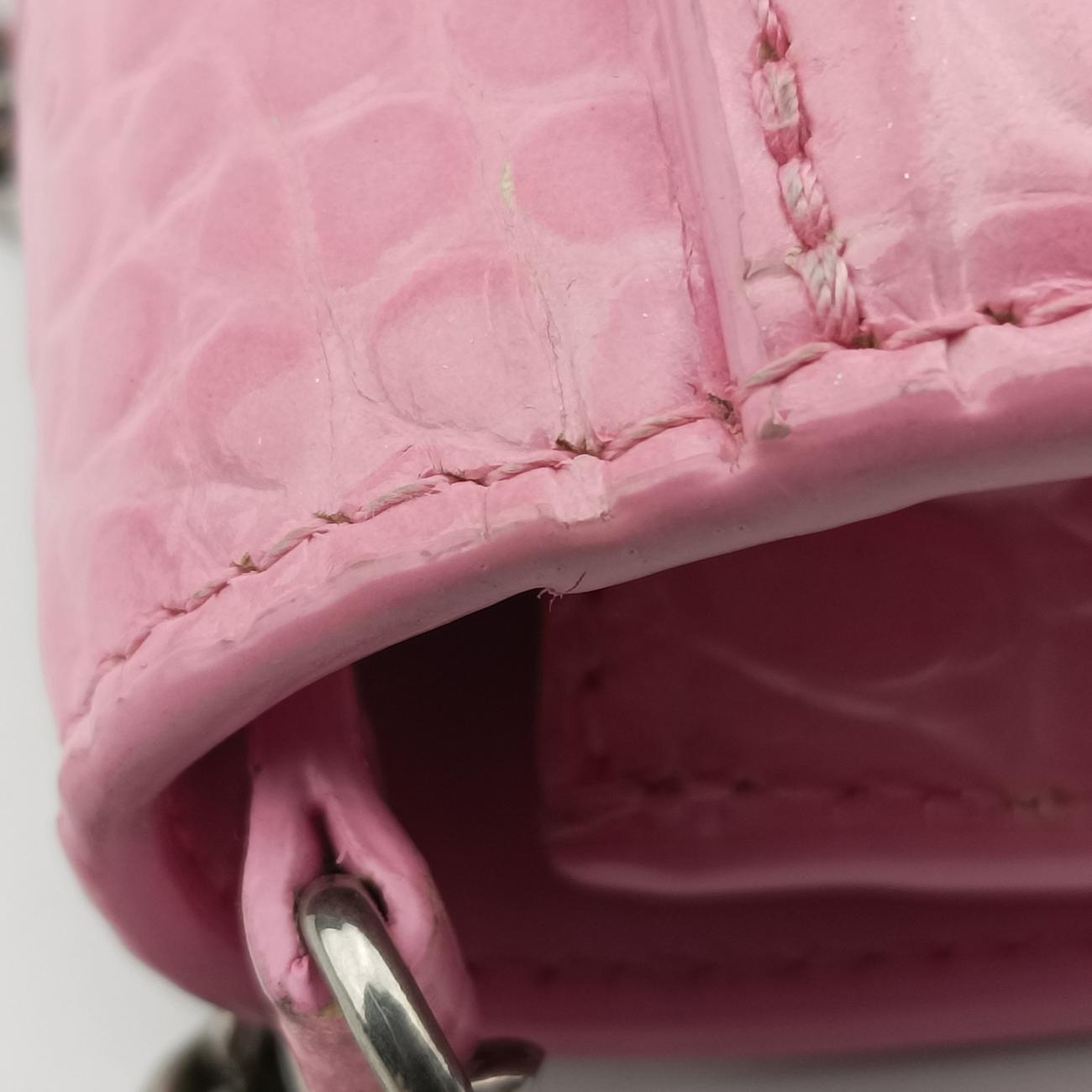Pre-owned Balenciaga Hourglass Pink Leather  shoulderbag | stylenewstar