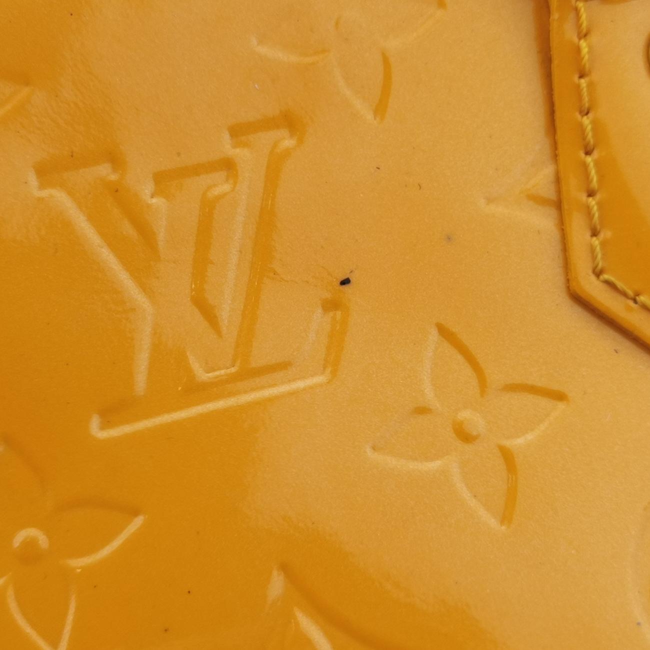 Pre-owned Louis Vuitton Alma BB Olive Vernis M91584 shoulderbag | stylenewstar