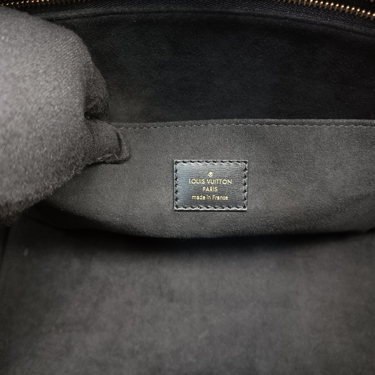 Pre-owned Louis Vuitton On the Go GM Gris Jacquard M57207 shoulderbag | stylenewstar