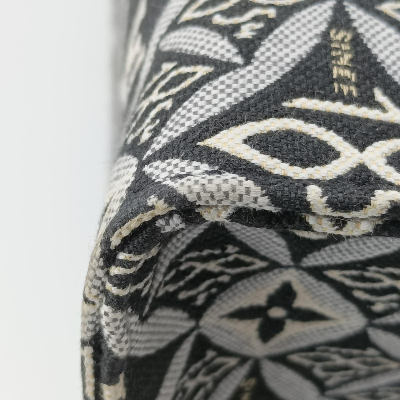 Pre-owned Louis Vuitton On the Go GM Gris Jacquard M57207 shoulderbag | stylenewstar