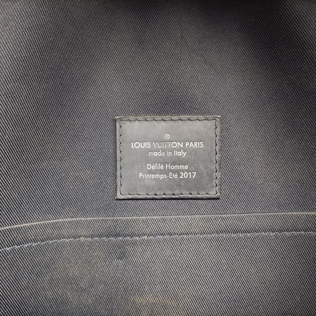 Pre-owned Louis Vuitton Messenger PM navy Monogram Savane M54248 shoulderbag | stylenewstar