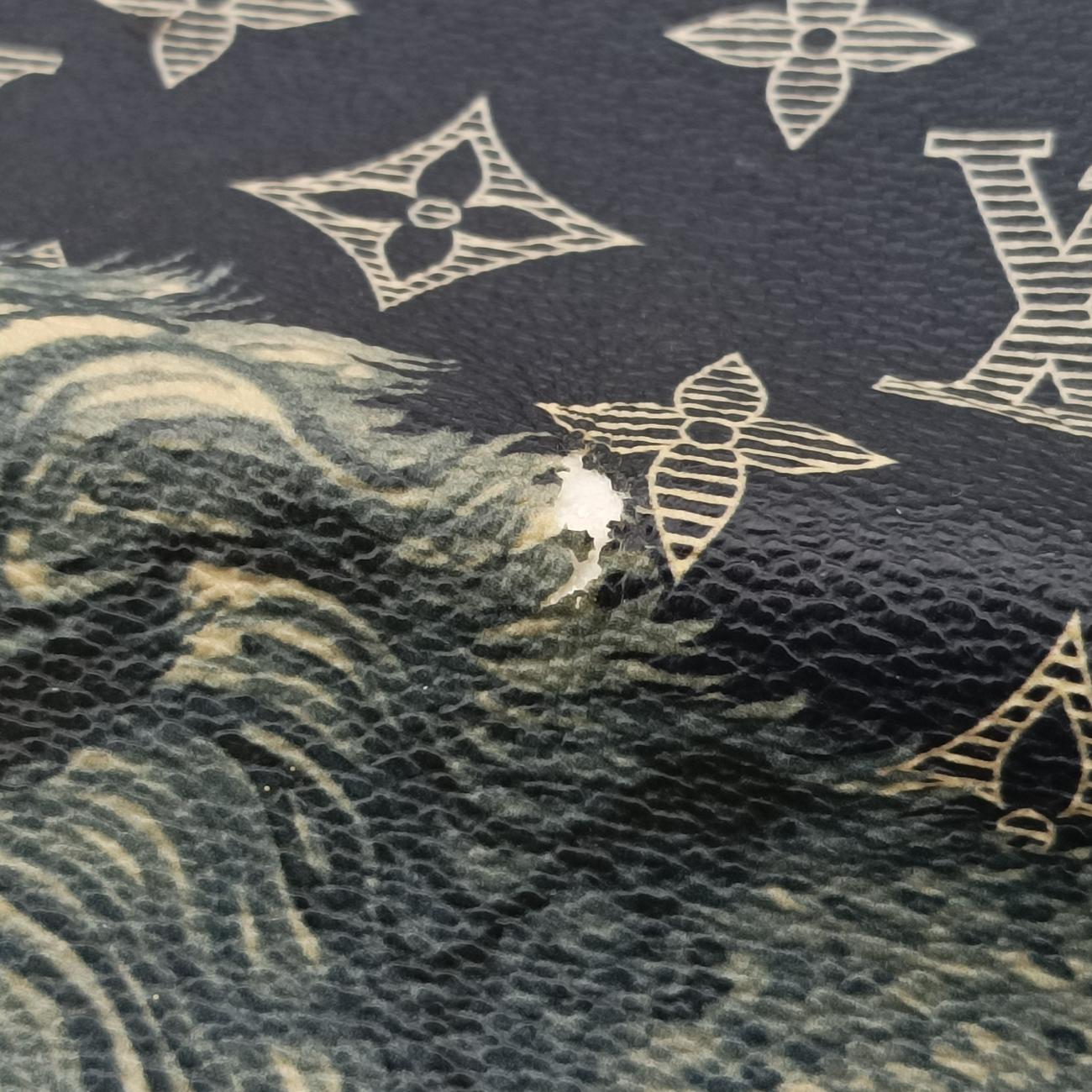 Pre-owned Louis Vuitton Messenger PM navy Monogram Savane M54248 shoulderbag | stylenewstar