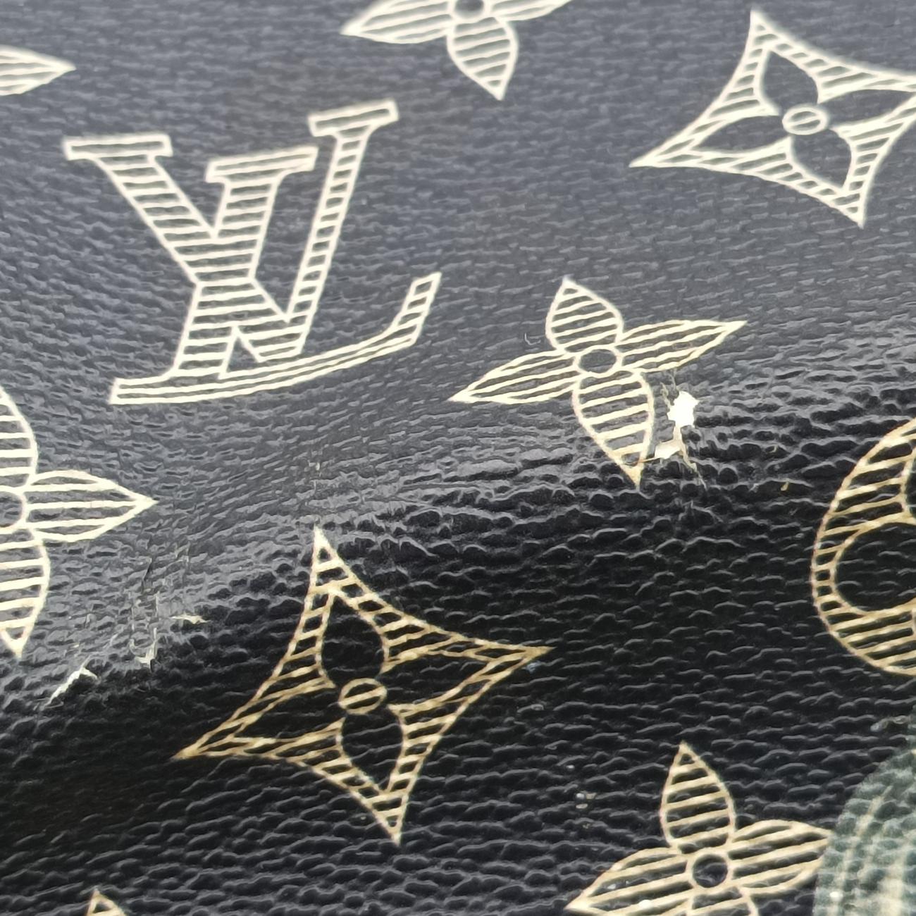 Pre-owned Louis Vuitton Messenger PM navy Monogram Savane M54248 shoulderbag | stylenewstar