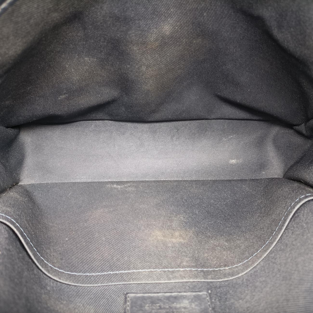 Pre-owned Louis Vuitton Messenger PM navy Monogram Savane M54248 shoulderbag | stylenewstar