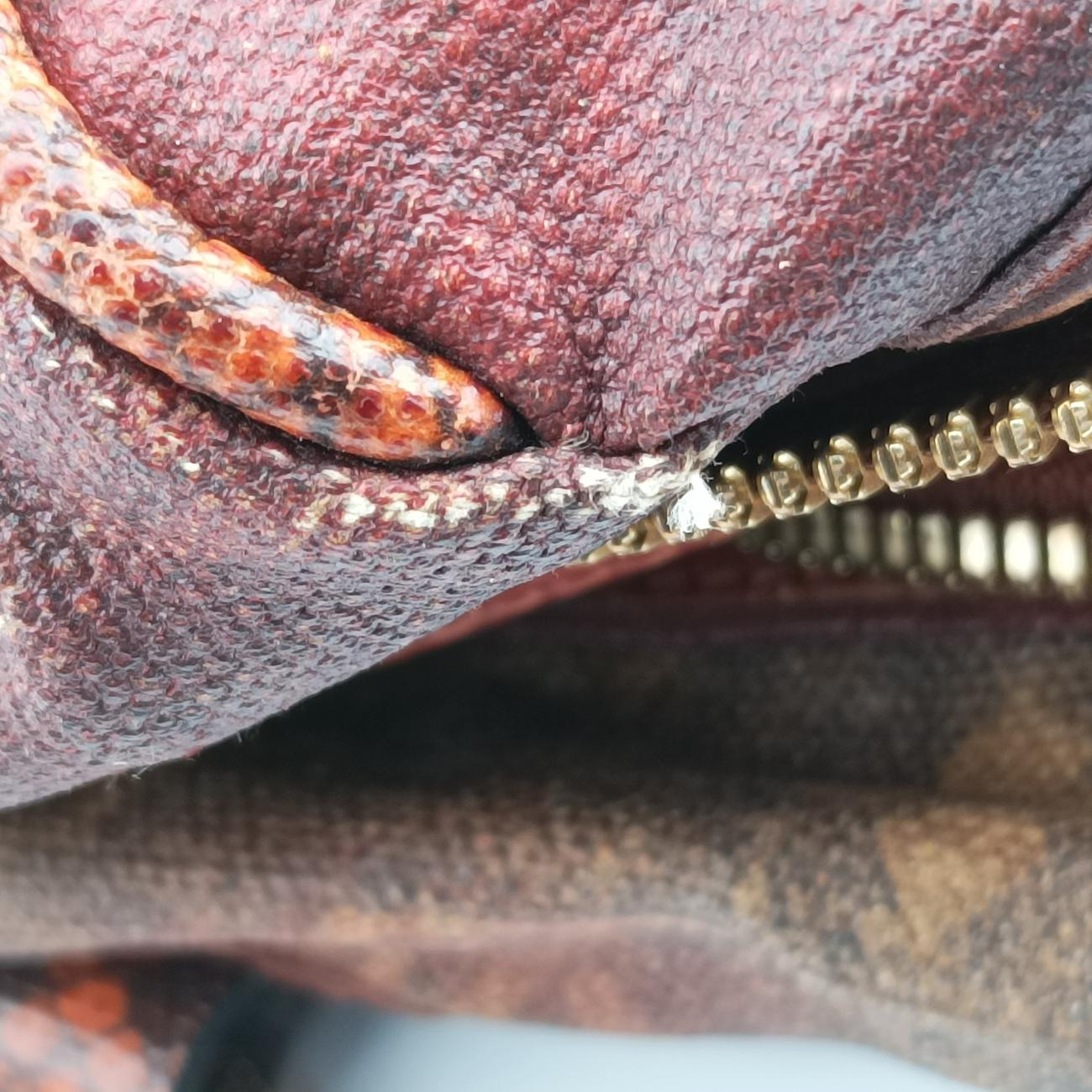 Pre-owned Louis Vuitton Man Crazy rouge×multicolor Monogram Jokes M95737 handbag | stylenewstar