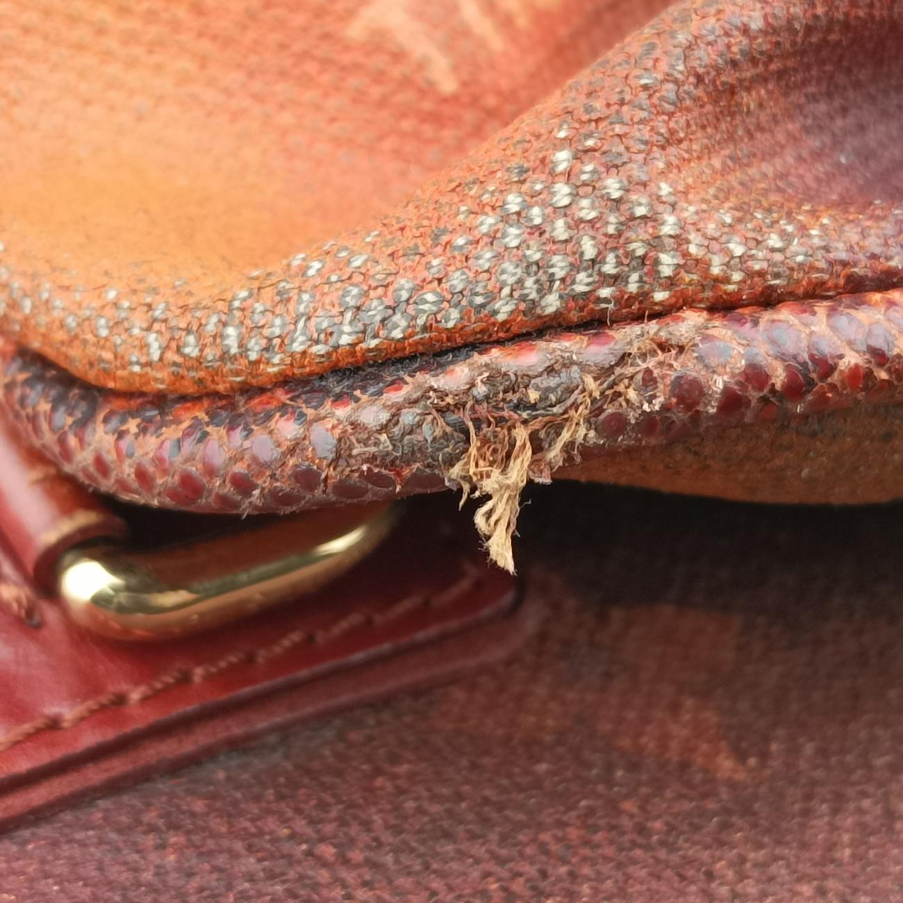 Pre-owned Louis Vuitton Man Crazy rouge×multicolor Monogram Jokes M95737 handbag | stylenewstar