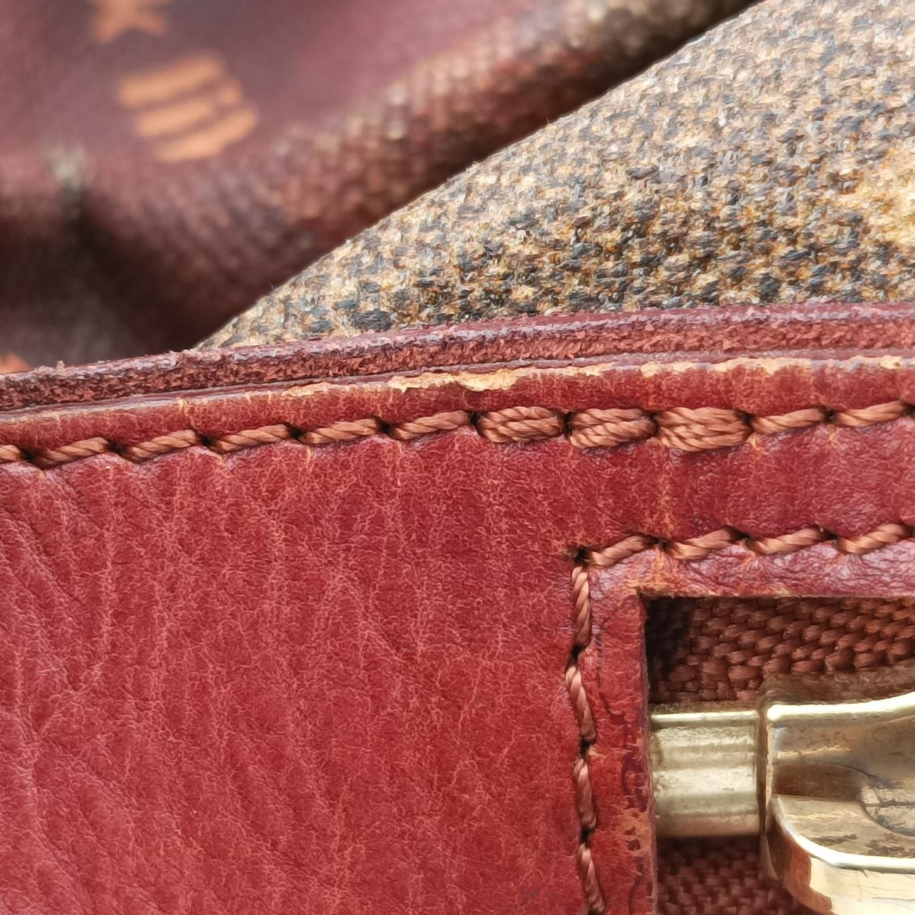 Pre-owned Louis Vuitton Man Crazy rouge×multicolor Monogram Jokes M95737 handbag | stylenewstar