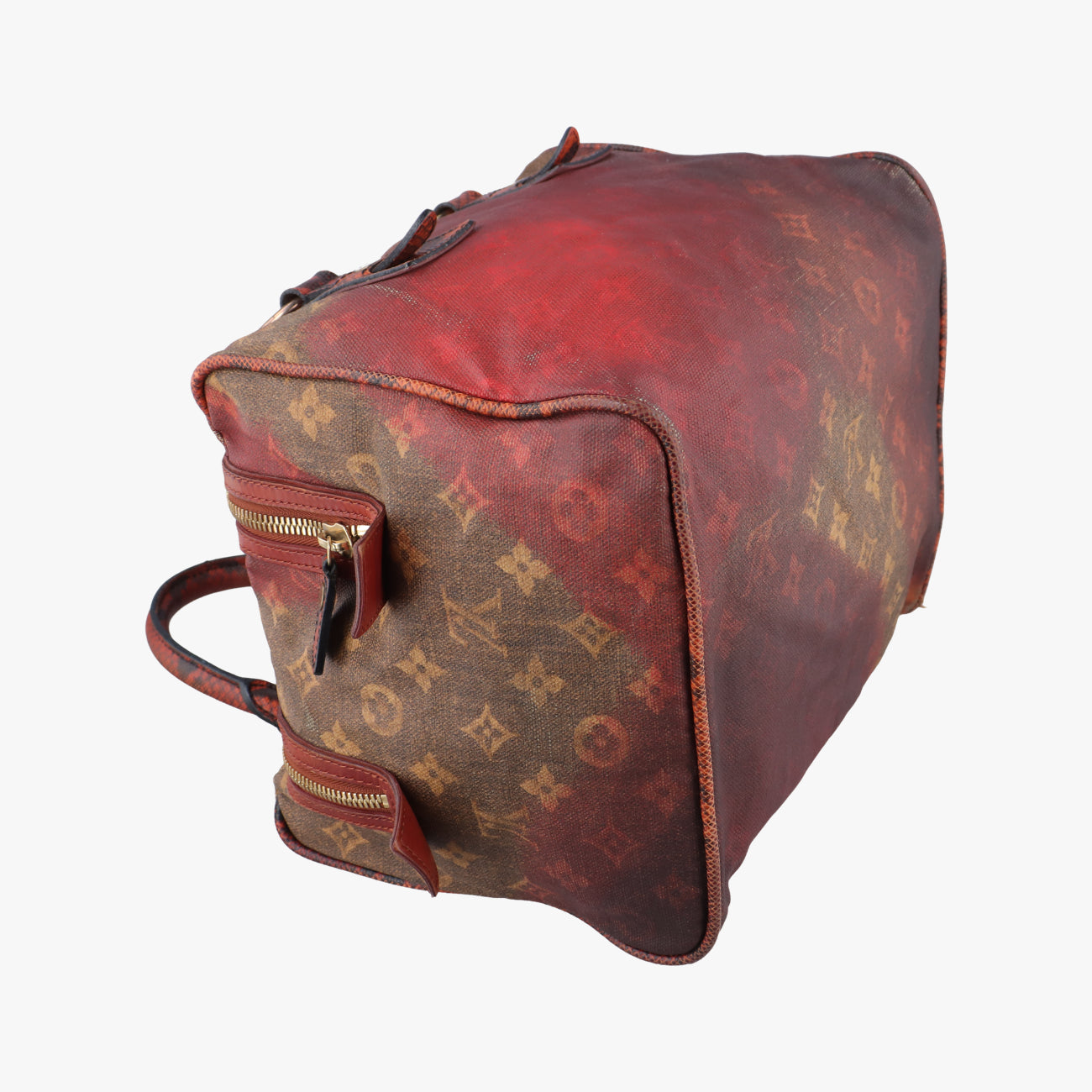 Pre-owned Louis Vuitton Man Crazy rouge×multicolor Monogram Jokes M95737 handbag | stylenewstar