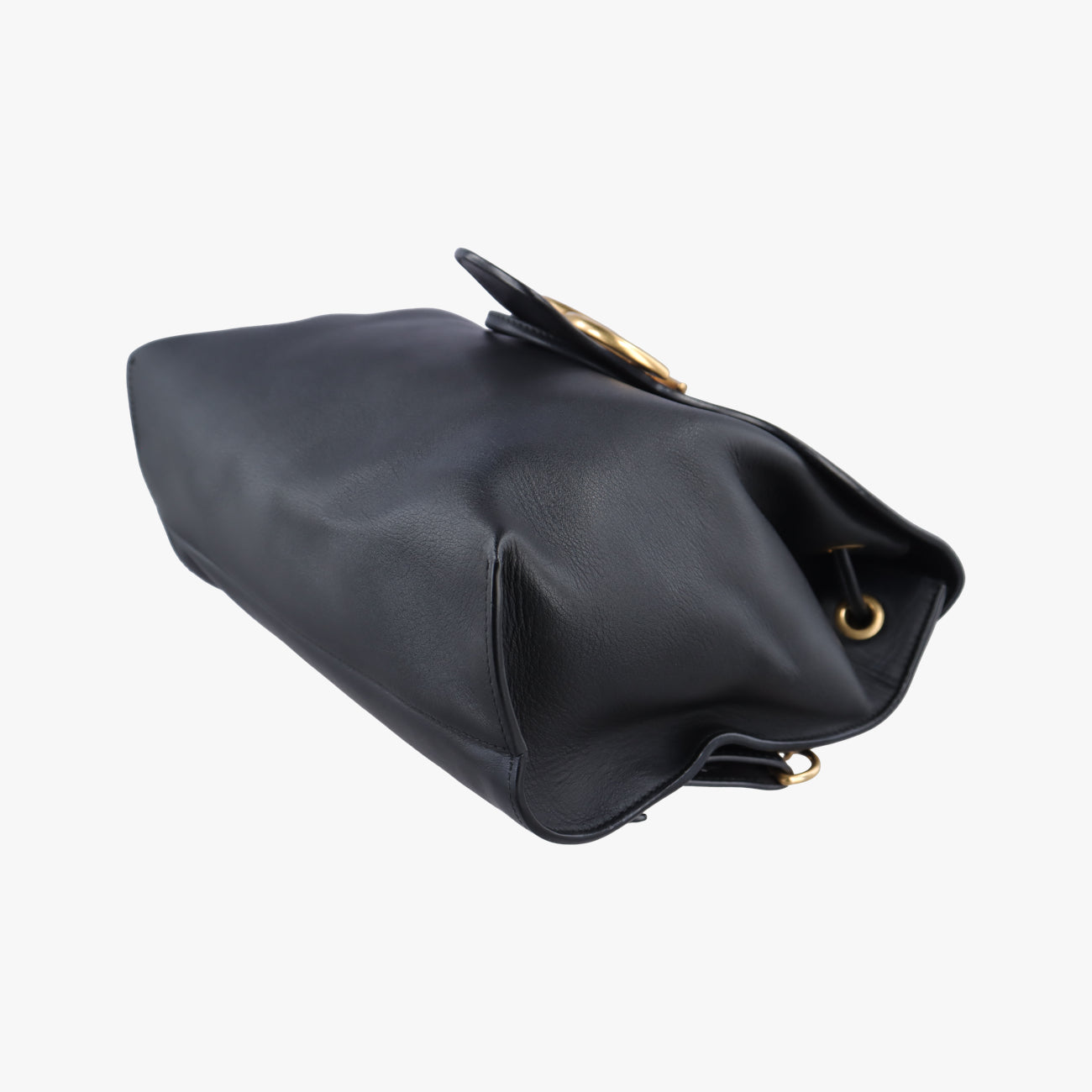 Vintage Gucci GG Marmont Black×Multicolour Leather 432265 backpack/rucksack | stylenewstar