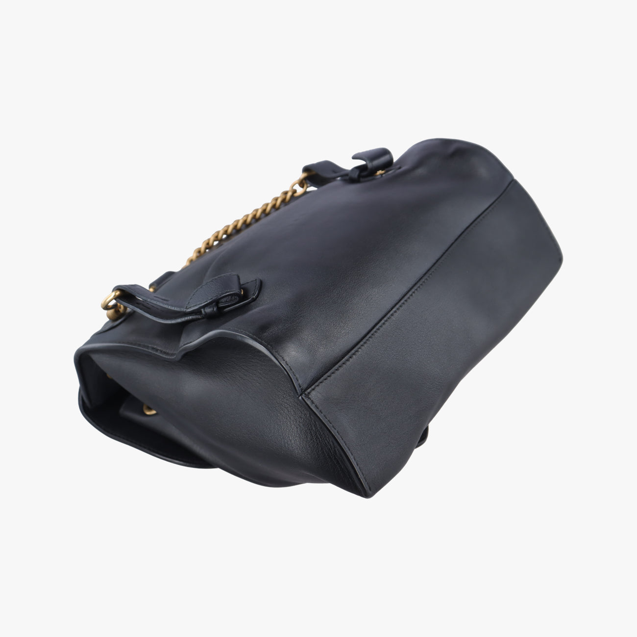 Vintage Gucci GG Marmont Black×Multicolour Leather 432265 backpack/rucksack | stylenewstar