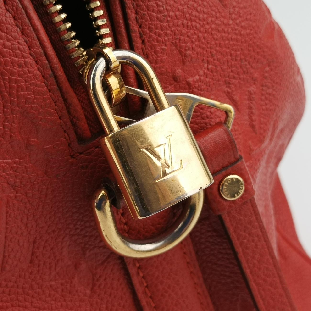 Pre-owned Louis Vuitton Speedy Bandoulière 30 Orian Monogram Empreinte M40756 shoulderbag | stylenewstar