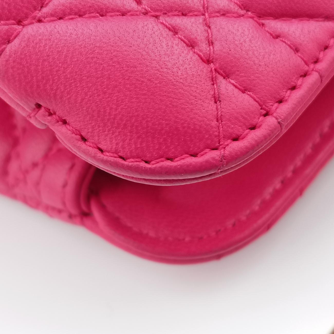 Secondhand Christian Dior Cannage Dior Soft Shopping Rose lambskin  handbag | stylenewstar