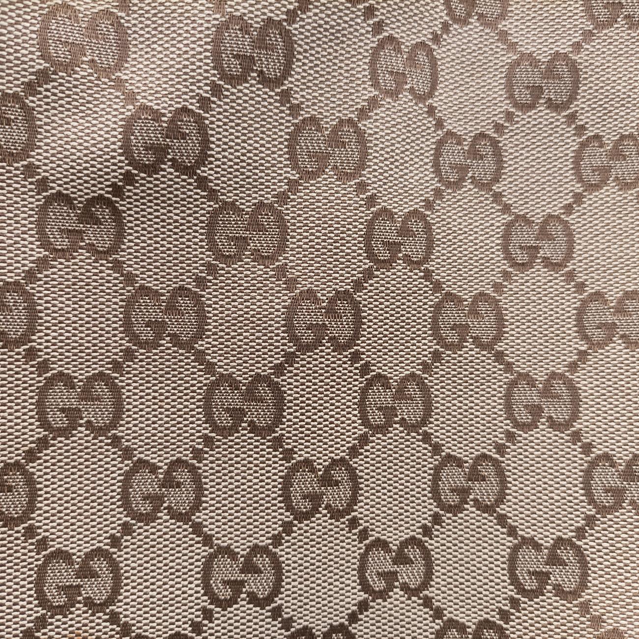 Pre-owned Gucci Guccissima Bree Beige×pink canvas x leather 323673 handbag | stylenewstar