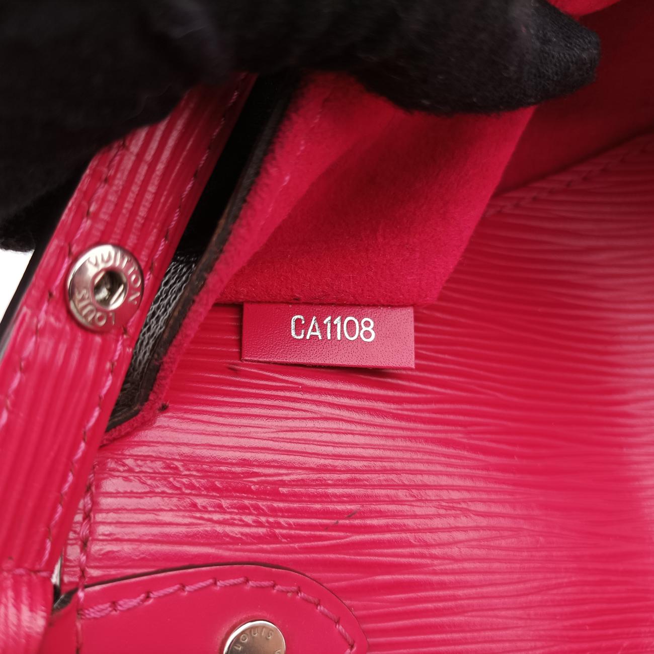 Pre-owned Louis Vuitton Saint Michel Freesia Monogram/Brown x Freesia Monogram Canvas×epi M43578 shoulderbag | stylenewstar