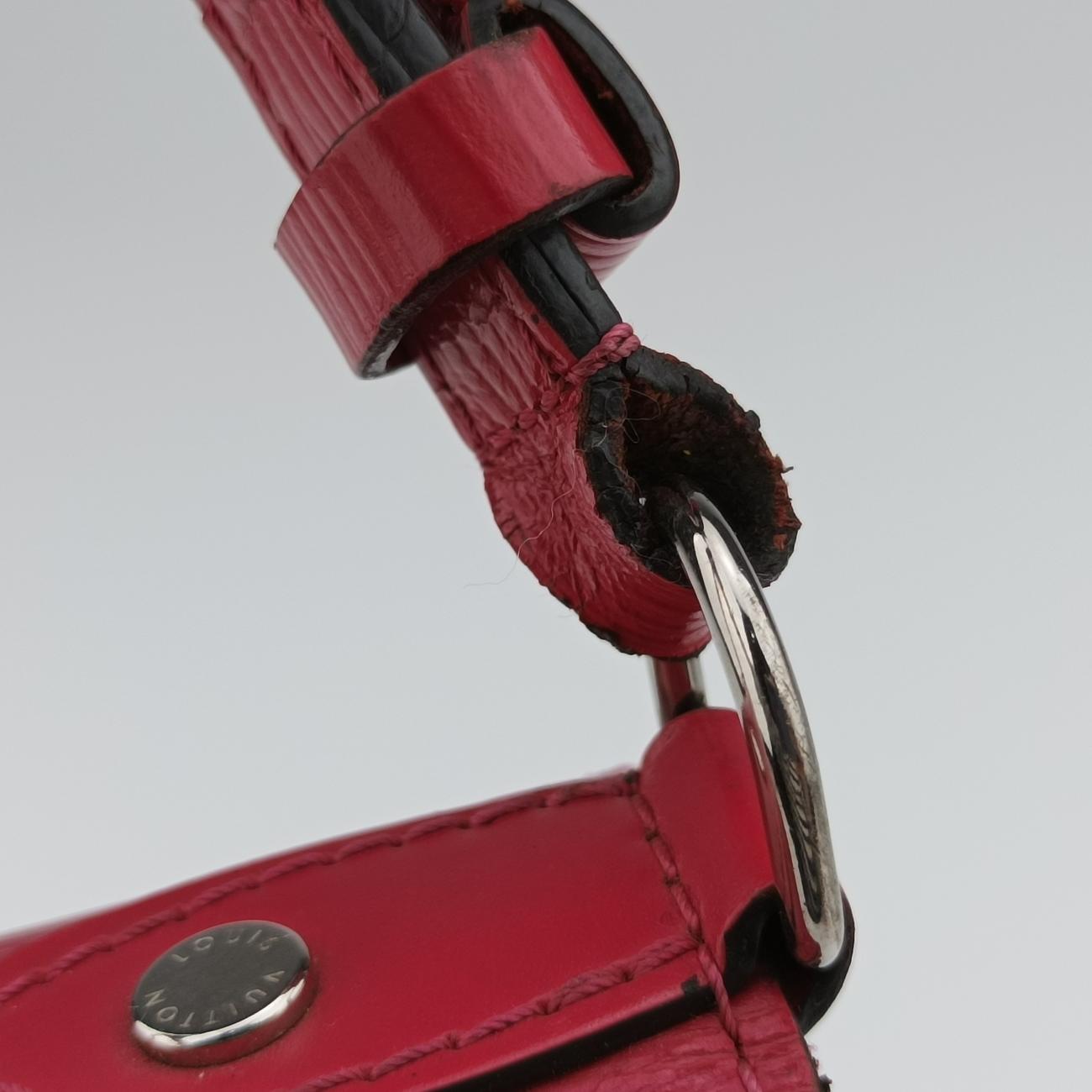 Pre-owned Louis Vuitton Saint Michel Freesia Monogram/Brown x Freesia Monogram Canvas×epi M43578 shoulderbag | stylenewstar