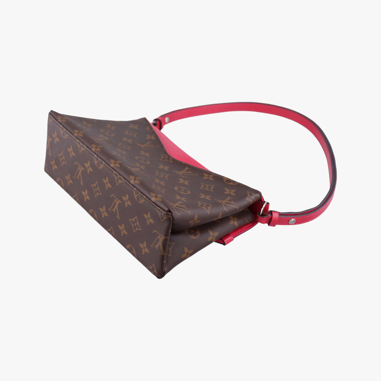 Pre-owned Louis Vuitton Saint Michel Freesia Monogram/Brown x Freesia Monogram Canvas×epi M43578 shoulderbag | stylenewstar