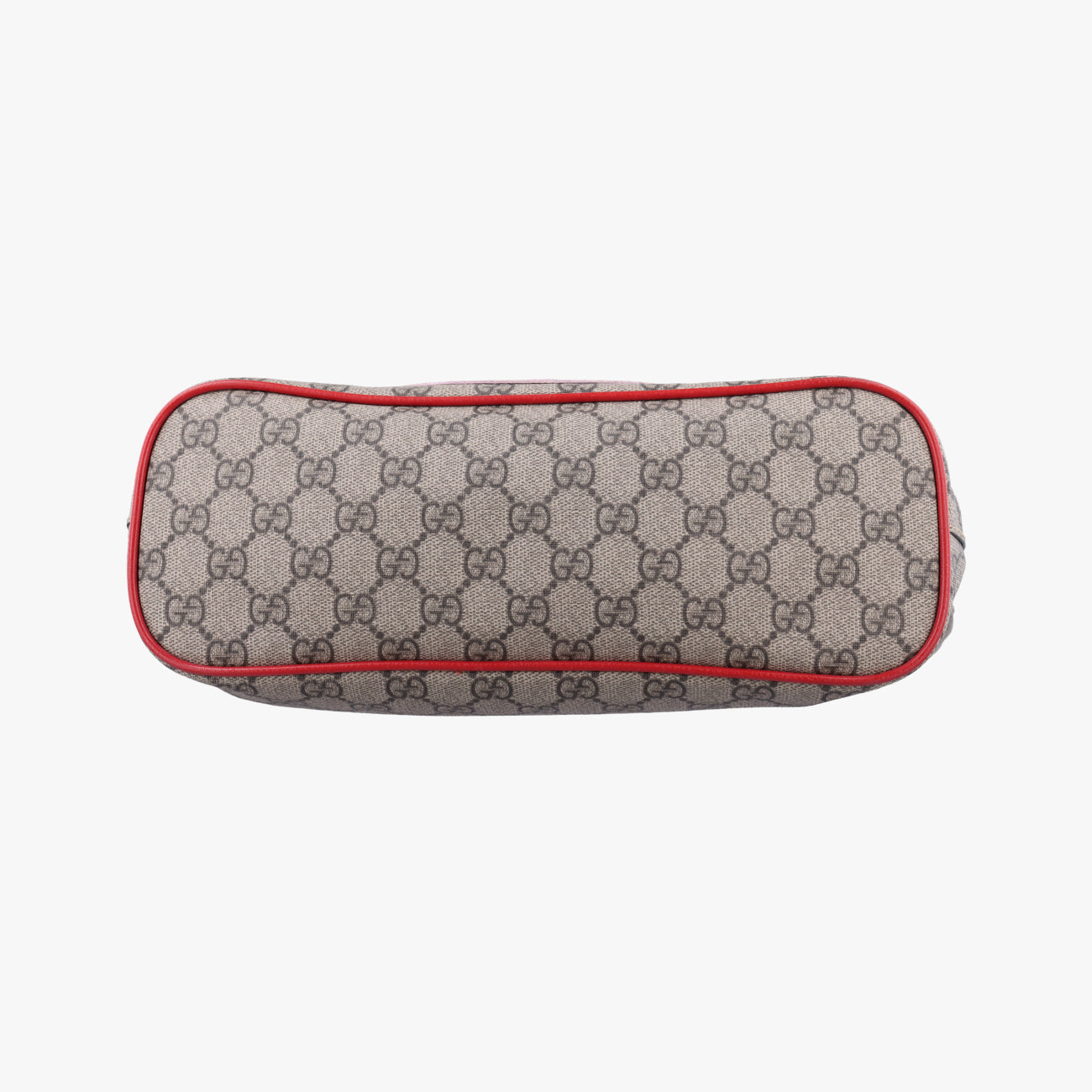 Pre-owned Gucci GG Supreme Bosco PATCHED beige×Multicolour PVC coated canvas 473887 shoulderbag | stylenewstar