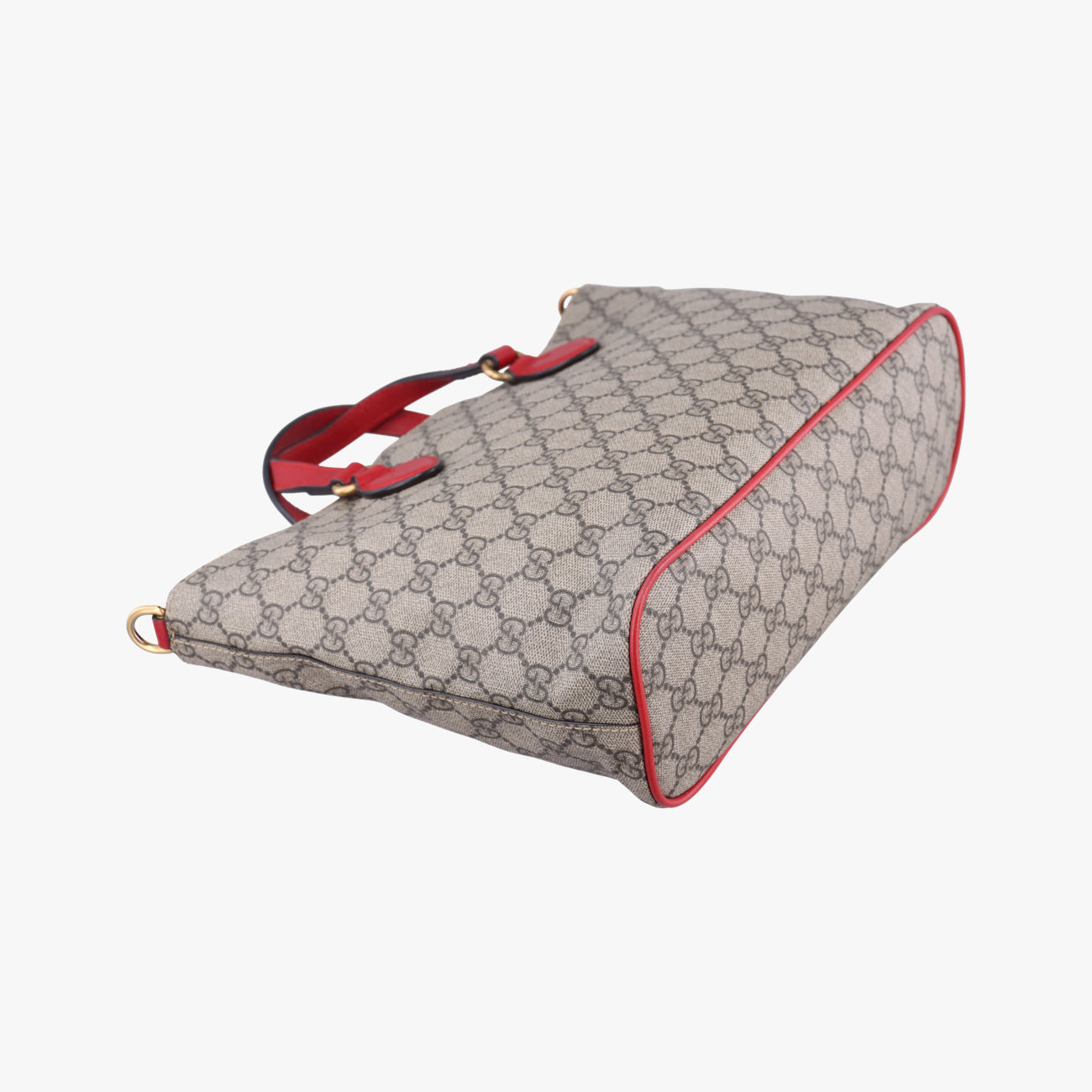 Pre-owned Gucci GG Supreme Bosco PATCHED beige×Multicolour PVC coated canvas 473887 shoulderbag | stylenewstar