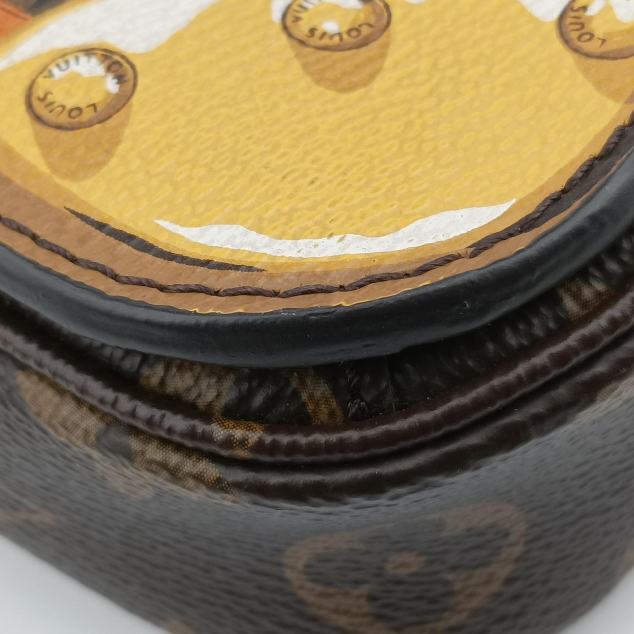 Secondhand Louis Vuitton Summer Trunk Pochette MéTIS brown×multi Monogram Canvas M43628 shoulderbag | stylenewstar