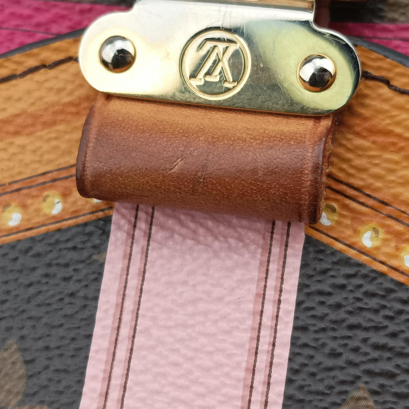 Secondhand Louis Vuitton Summer Trunk Pochette MéTIS brown×multi Monogram Canvas M43628 shoulderbag | stylenewstar