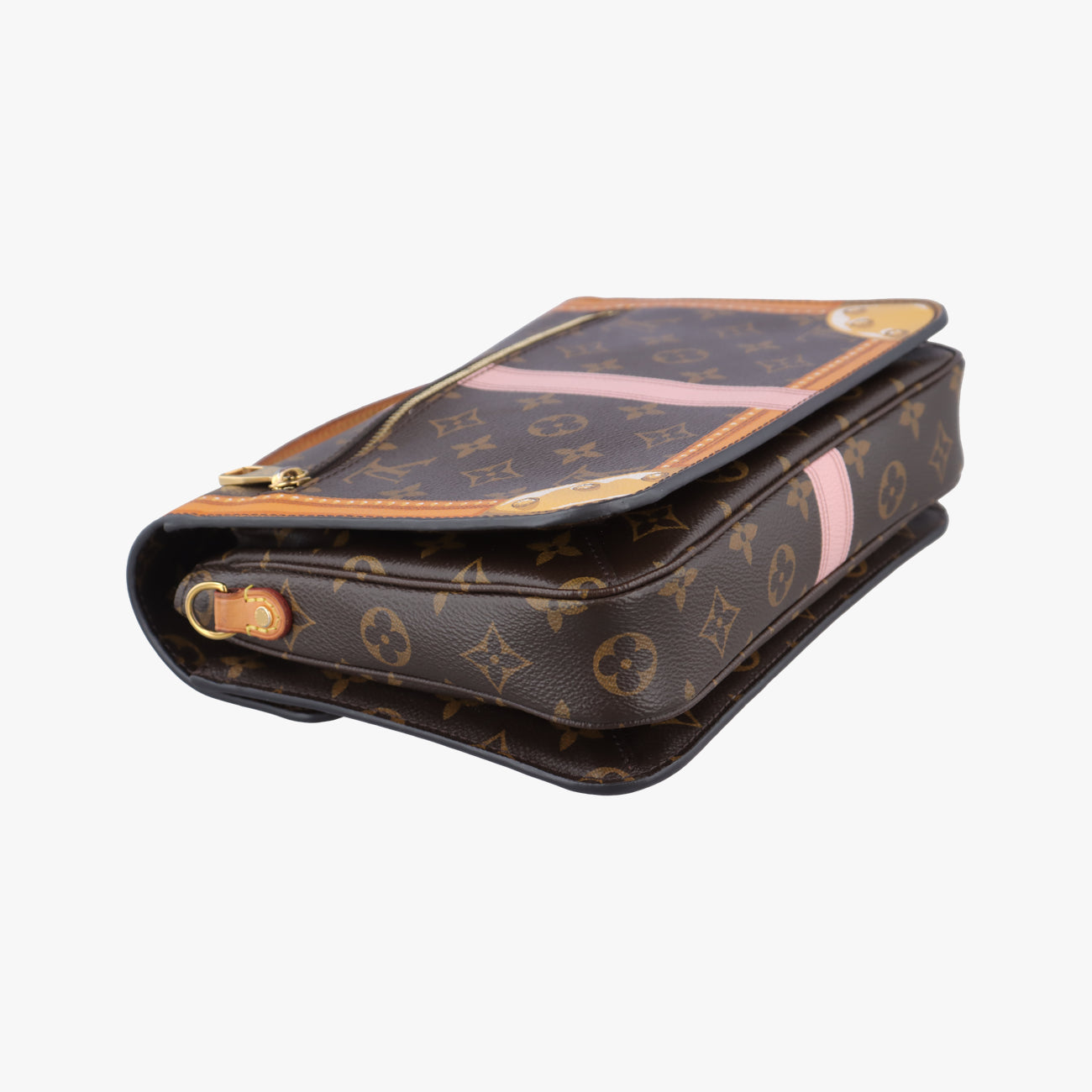 Secondhand Louis Vuitton Summer Trunk Pochette MéTIS brown×multi Monogram Canvas M43628 shoulderbag | stylenewstar