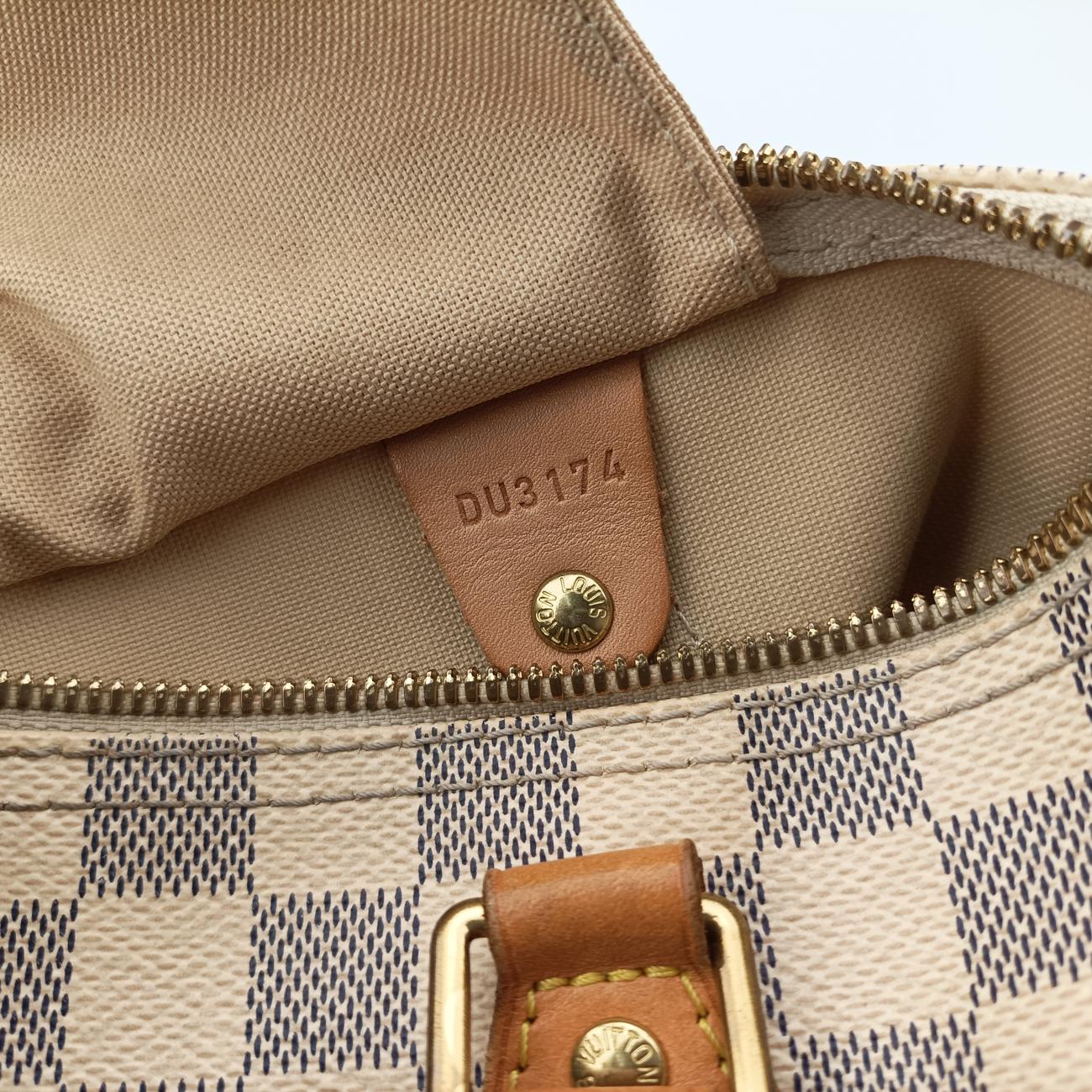 Pre-owned Louis Vuitton Speedy 30 Azur Damier Canvas N41533 shoulderbag | stylenewstar