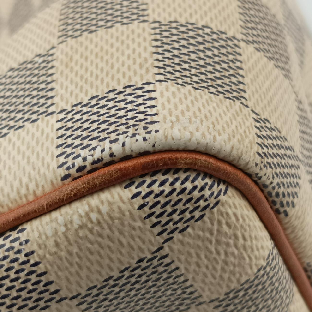 Pre-owned Louis Vuitton Speedy 30 Azur Damier Canvas N41533 shoulderbag | stylenewstar