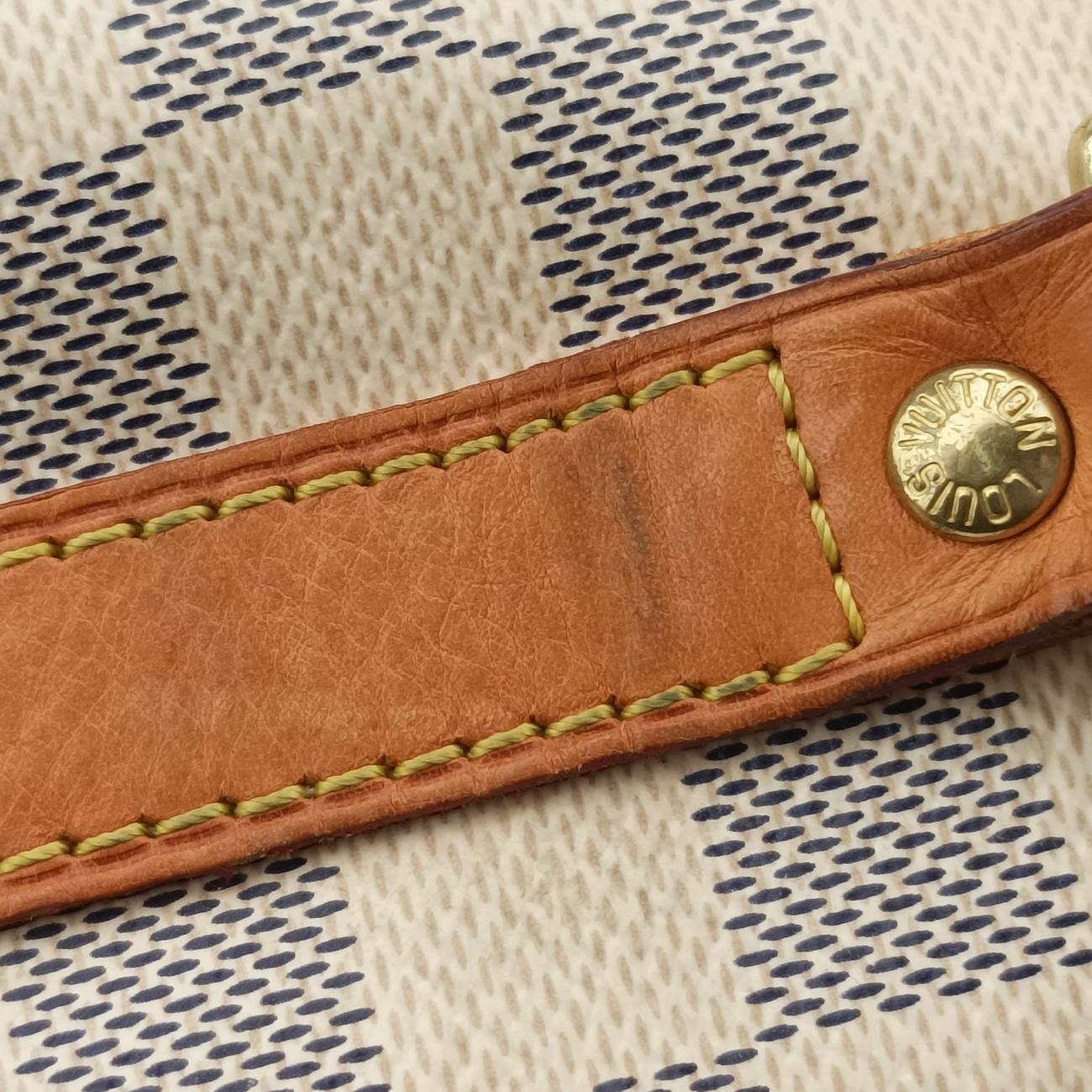 Pre-owned Louis Vuitton Speedy 30 Azur Damier Canvas N41533 shoulderbag | stylenewstar