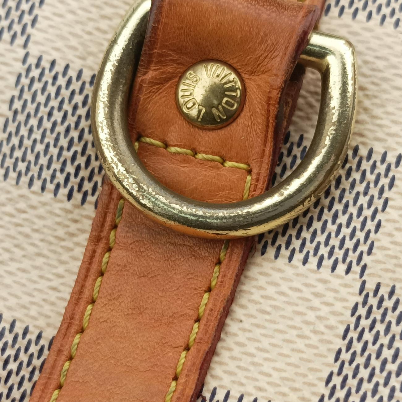 Pre-owned Louis Vuitton Speedy 30 Azur Damier Canvas N41533 shoulderbag | stylenewstar