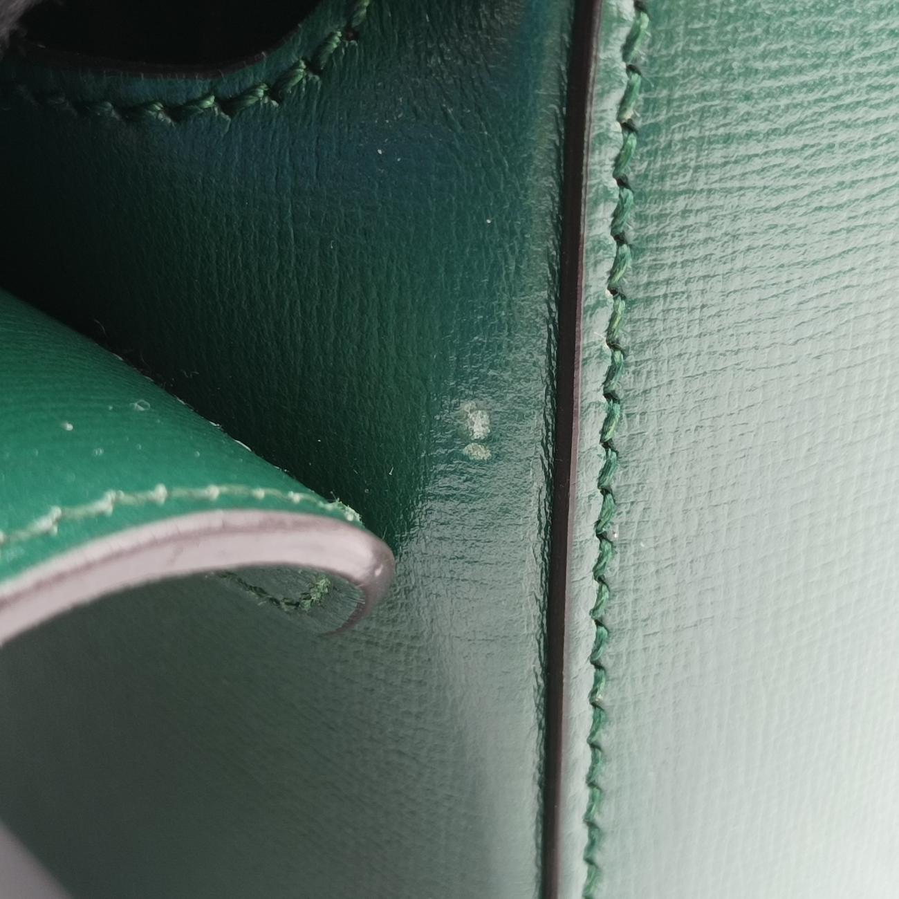 Secondhand Gucci GG flora Padlock Bamboo Green Leather 603221 shoulderbag | stylenewstar