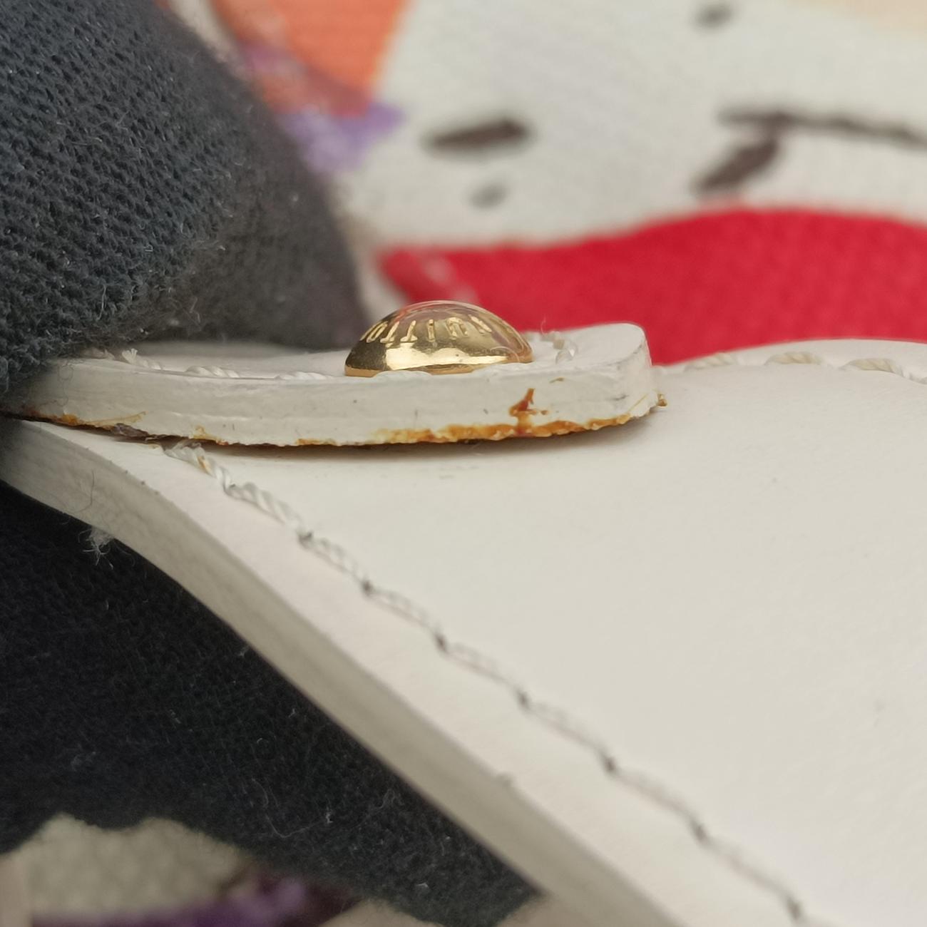 Vintage Louis Vuitton 2009 Cruise Galliera Riviera GM White × Purple × Red × Yellow Canvas × Leather M95805 handbag | stylenewstar