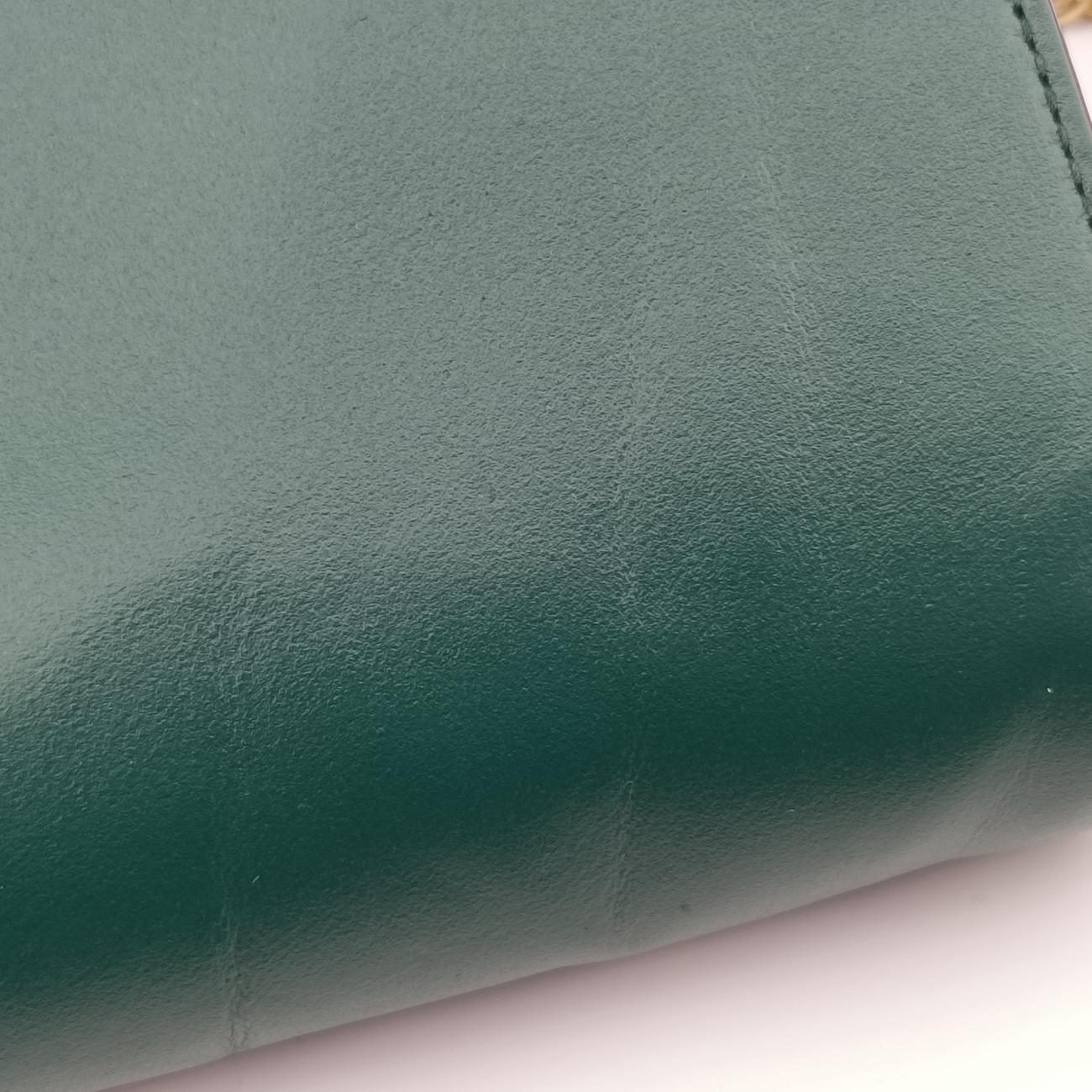 Secondhand Gucci Zumi Green Leather 572375 shoulderbag | stylenewstar