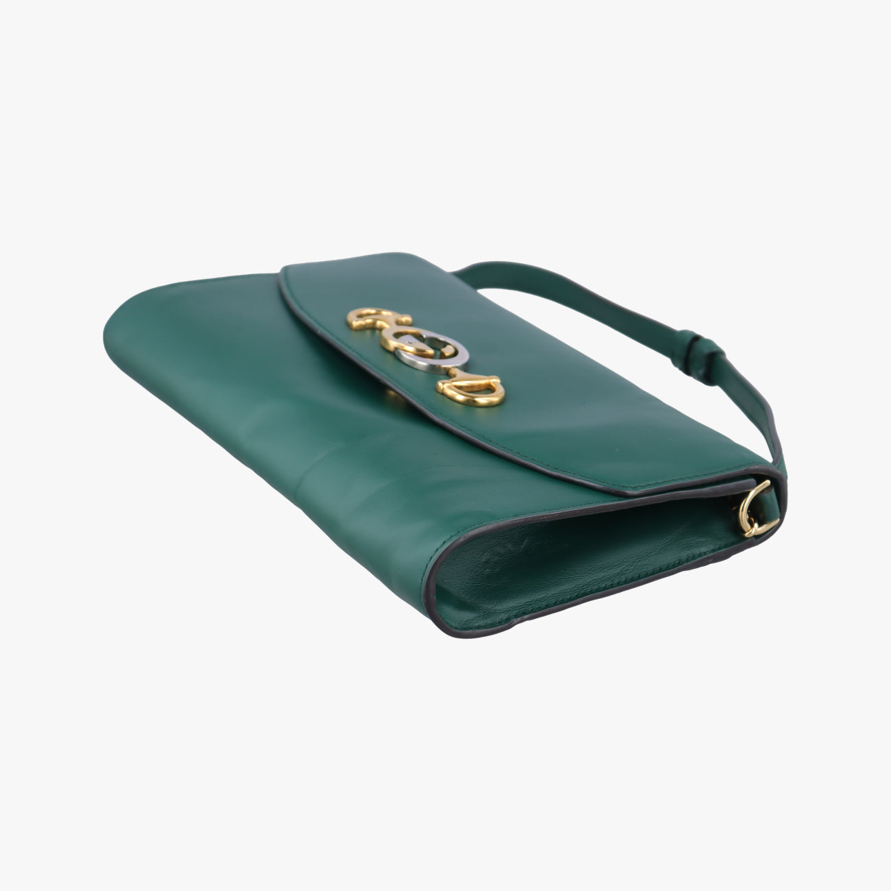 Secondhand Gucci Zumi Green Leather 572375 shoulderbag | stylenewstar