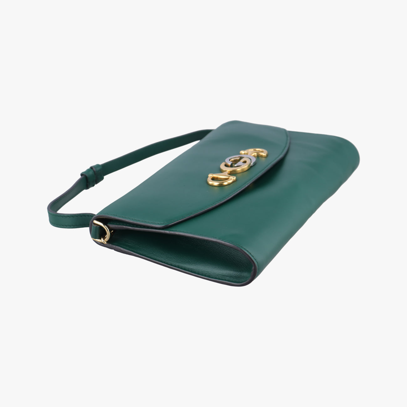 Secondhand Gucci Zumi Green Leather 572375 shoulderbag | stylenewstar