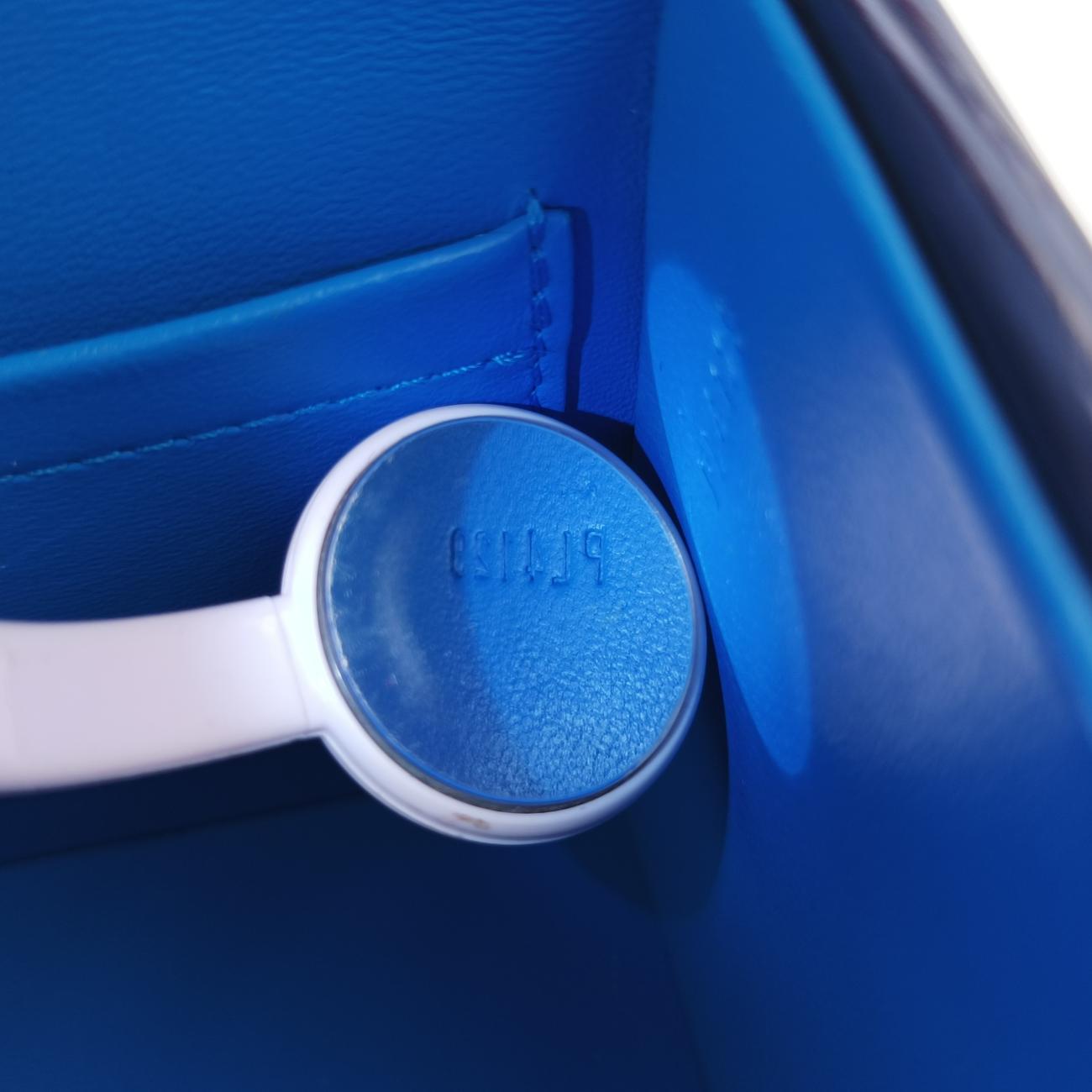 Pre-owned Louis Vuitton Breaker box Navy×Red epi M52466 shoulderbag | stylenewstar