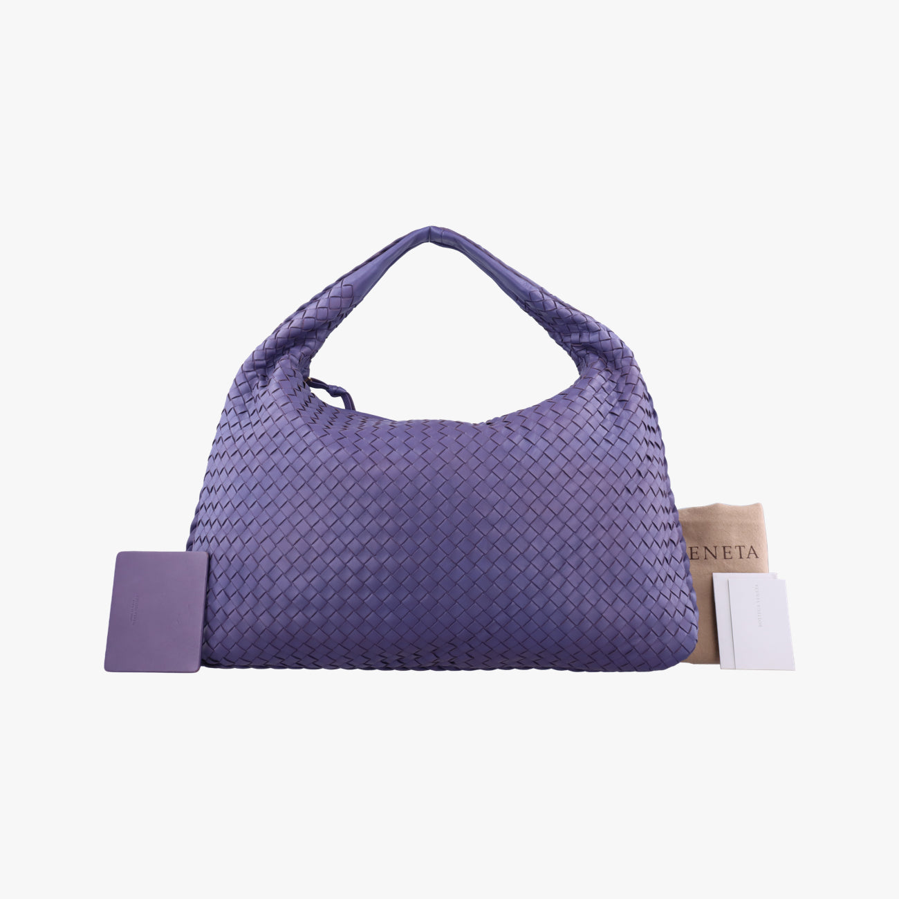 Secondhand Bottega Veneta Intrecciato Purple lambskin  shoulderbag | stylenewstar