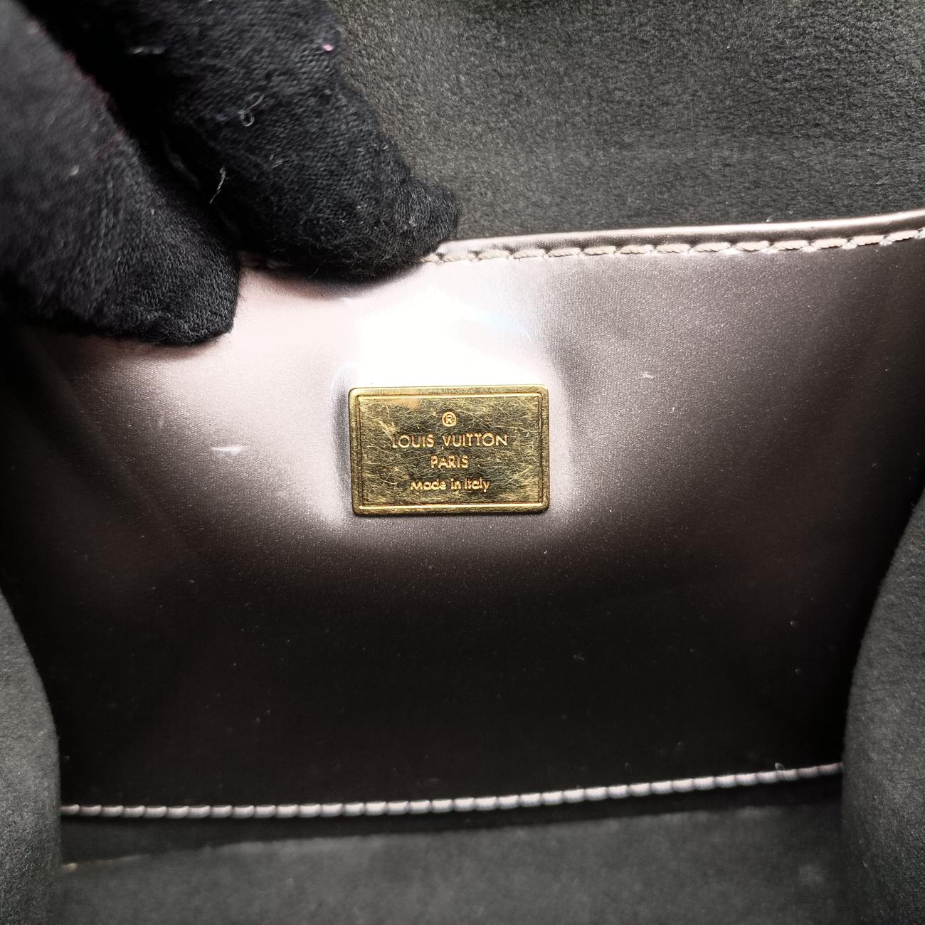 Pre-owned Louis Vuitton Spring Street PM Rose Pale Enamel × Coated Canvas M90502 shoulderbag | stylenewstar