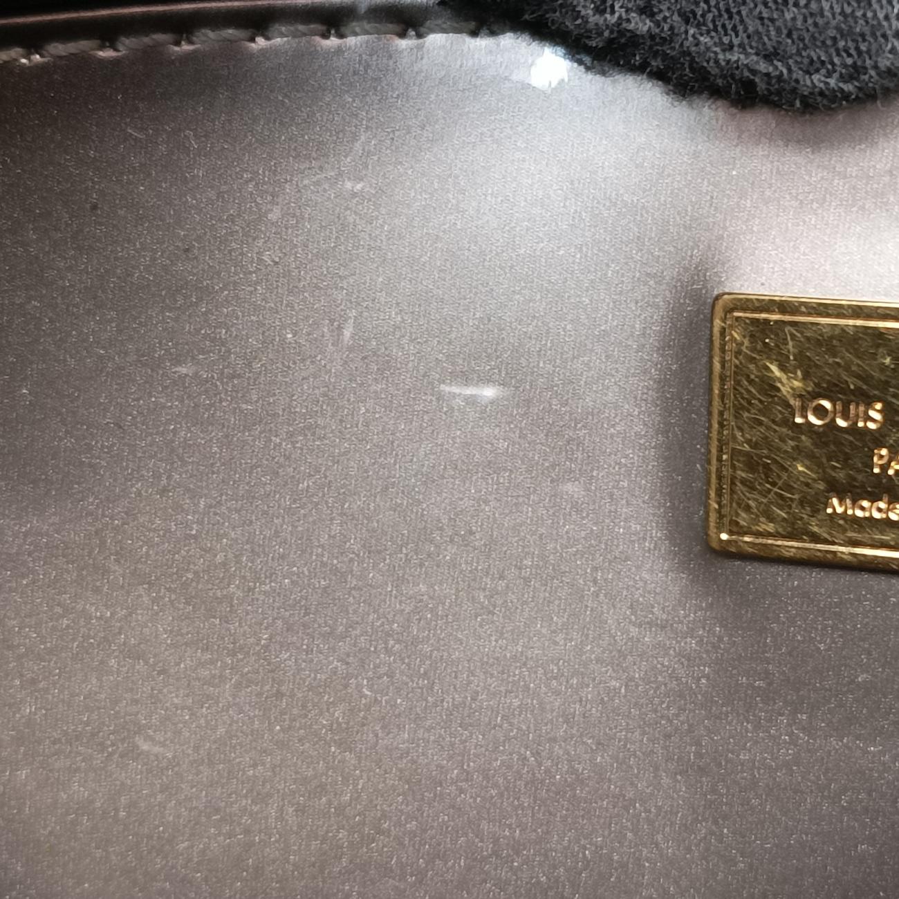 Pre-owned Louis Vuitton Spring Street PM Rose Pale Enamel × Coated Canvas M90502 shoulderbag | stylenewstar